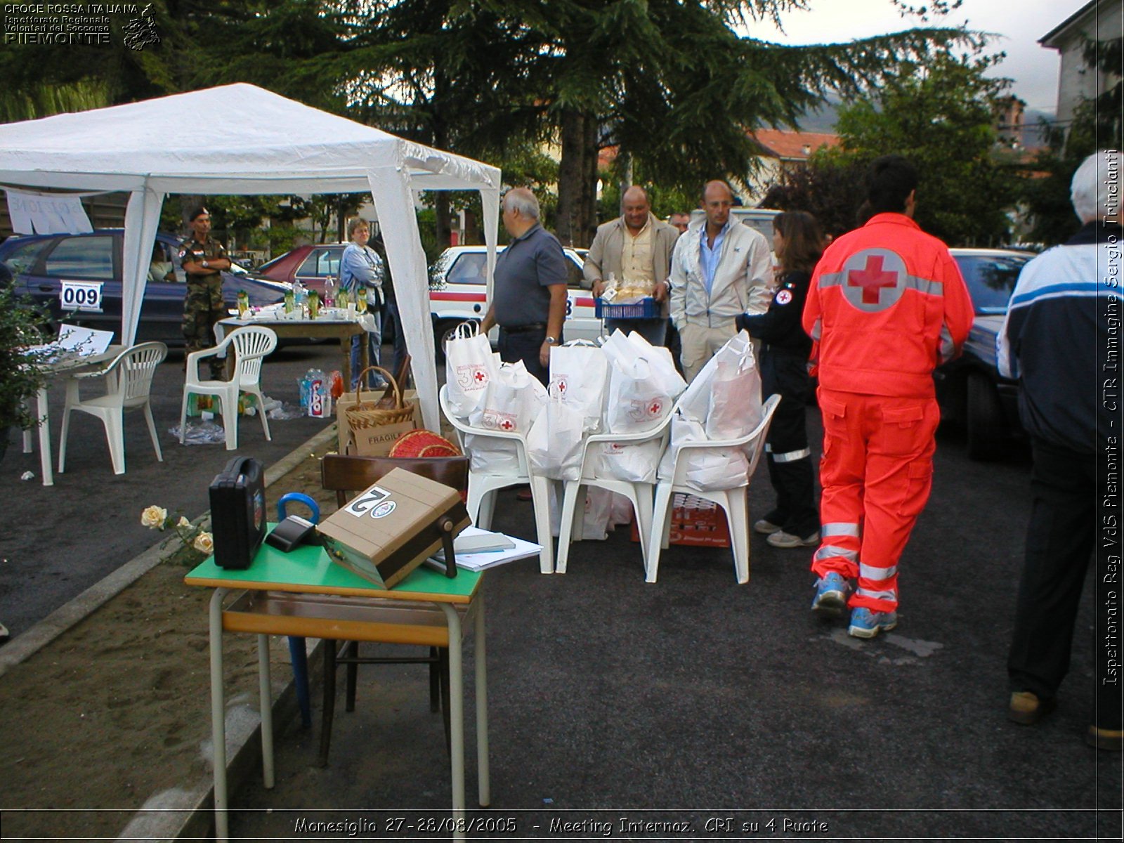 Monesiglio 27-28/08/2005  - Meeting Internazionale Croce Rossa su 4 Ruote - Croce Rossa Italiana - Ispettorato Regionale Volontari del Soccorso Piemonte