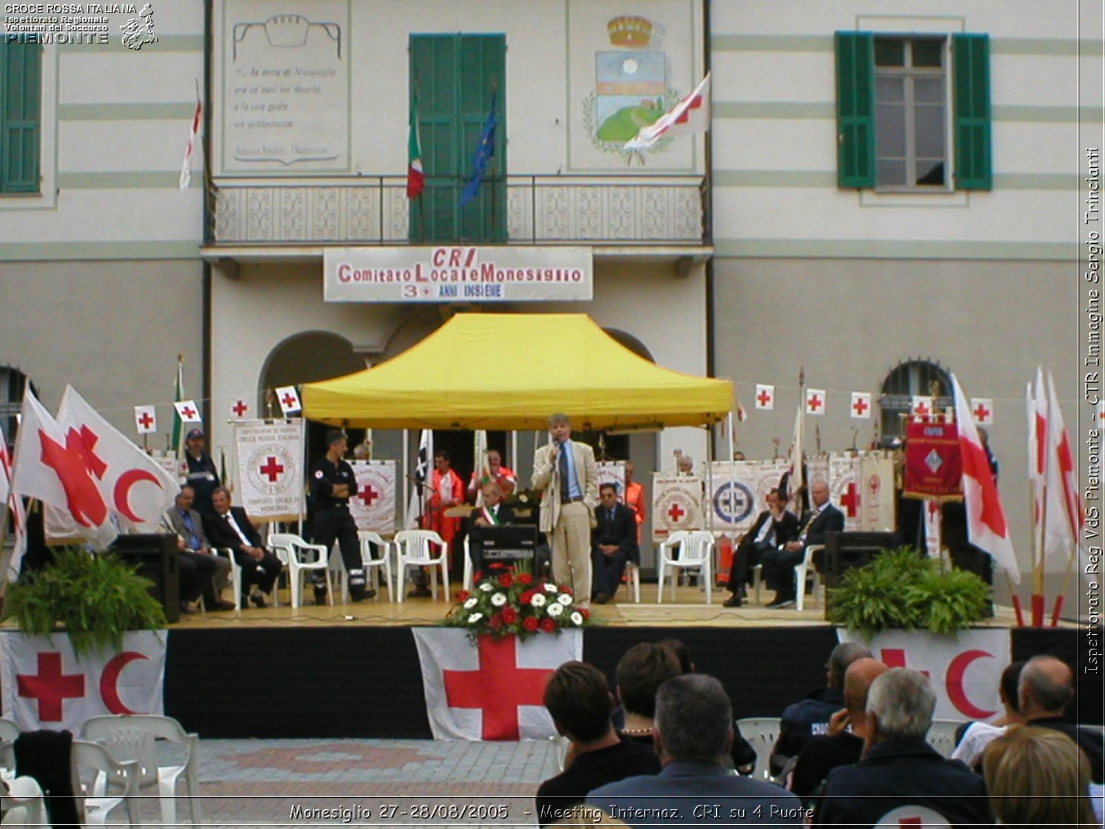 Monesiglio 27-28/08/2005  - Meeting Internazionale Croce Rossa su 4 Ruote - Croce Rossa Italiana - Ispettorato Regionale Volontari del Soccorso Piemonte