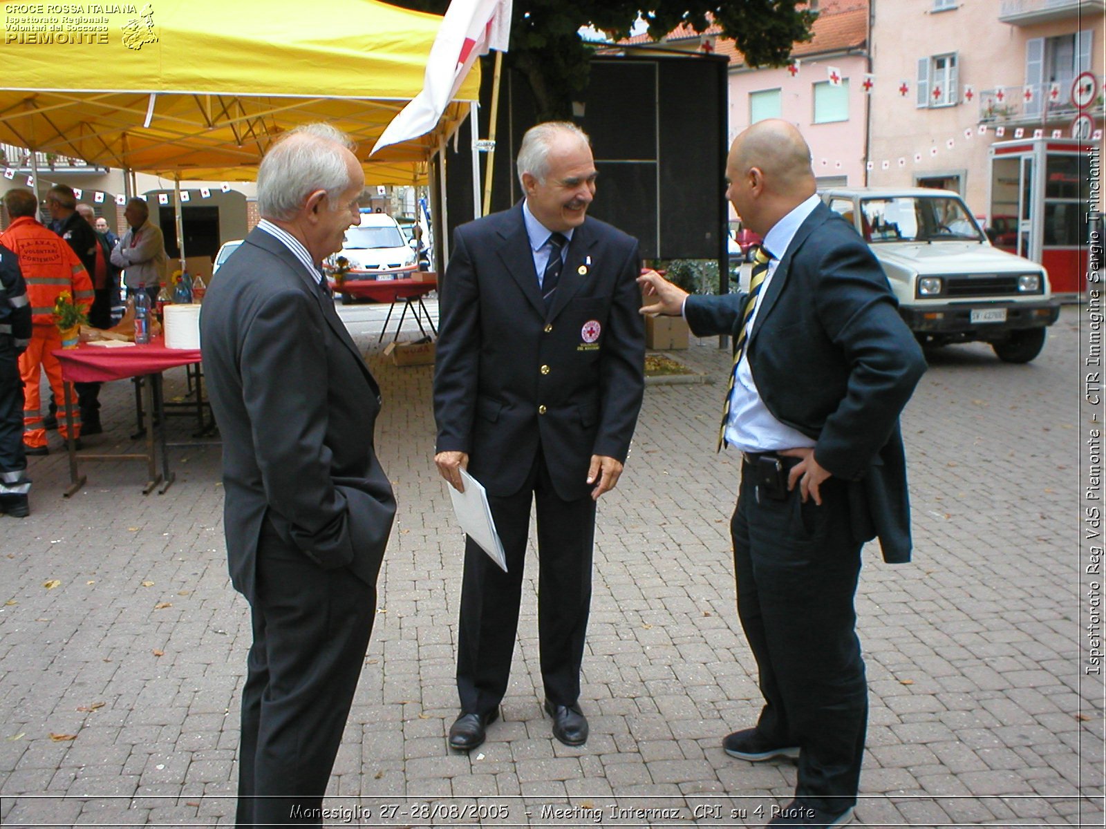 Monesiglio 27-28/08/2005  - Meeting Internazionale Croce Rossa su 4 Ruote - Croce Rossa Italiana - Ispettorato Regionale Volontari del Soccorso Piemonte