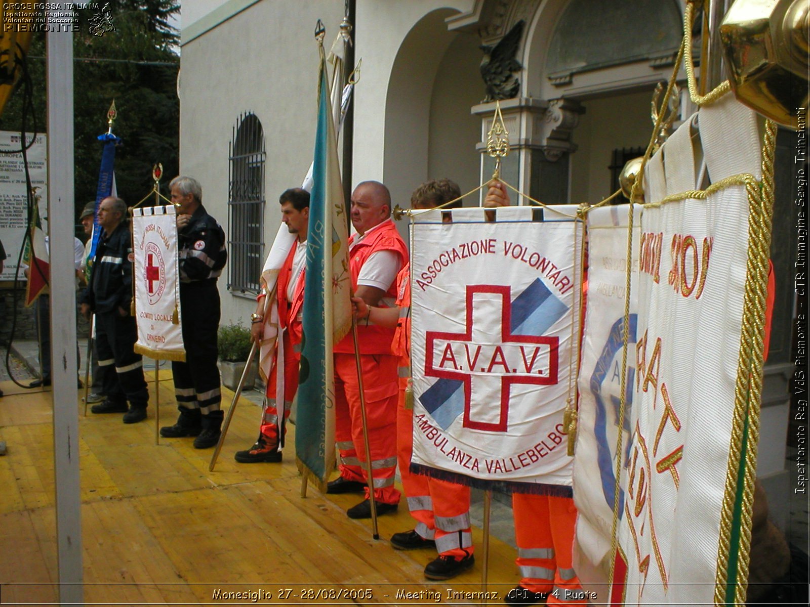 Monesiglio 27-28/08/2005  - Meeting Internazionale Croce Rossa su 4 Ruote - Croce Rossa Italiana - Ispettorato Regionale Volontari del Soccorso Piemonte