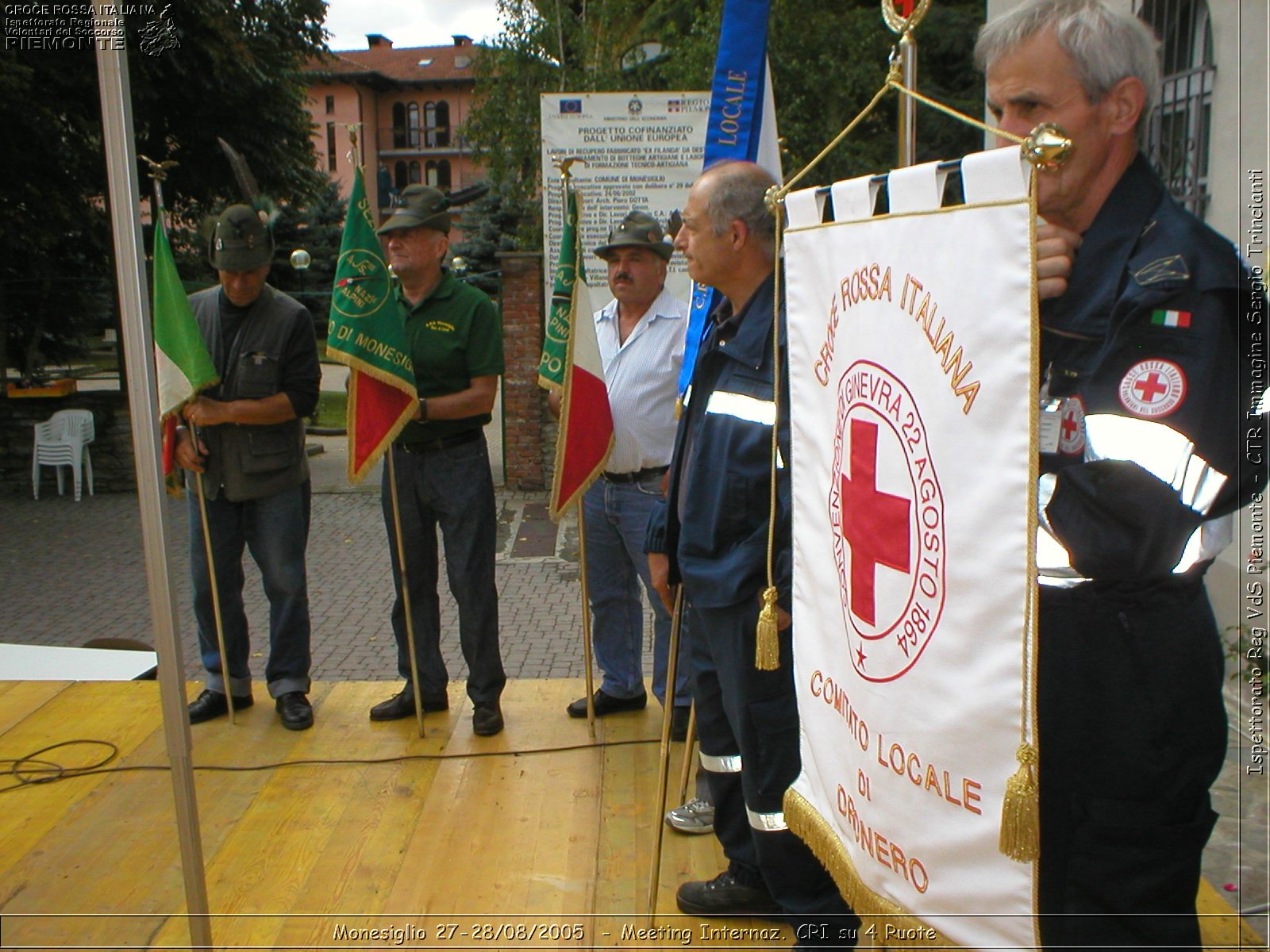 Monesiglio 27-28/08/2005  - Meeting Internazionale Croce Rossa su 4 Ruote - Croce Rossa Italiana - Ispettorato Regionale Volontari del Soccorso Piemonte