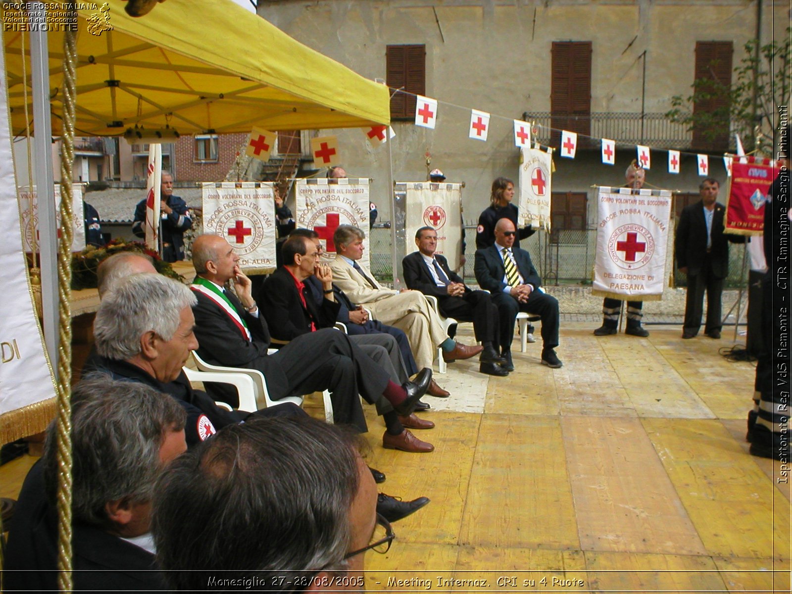 Monesiglio 27-28/08/2005  - Meeting Internazionale Croce Rossa su 4 Ruote - Croce Rossa Italiana - Ispettorato Regionale Volontari del Soccorso Piemonte