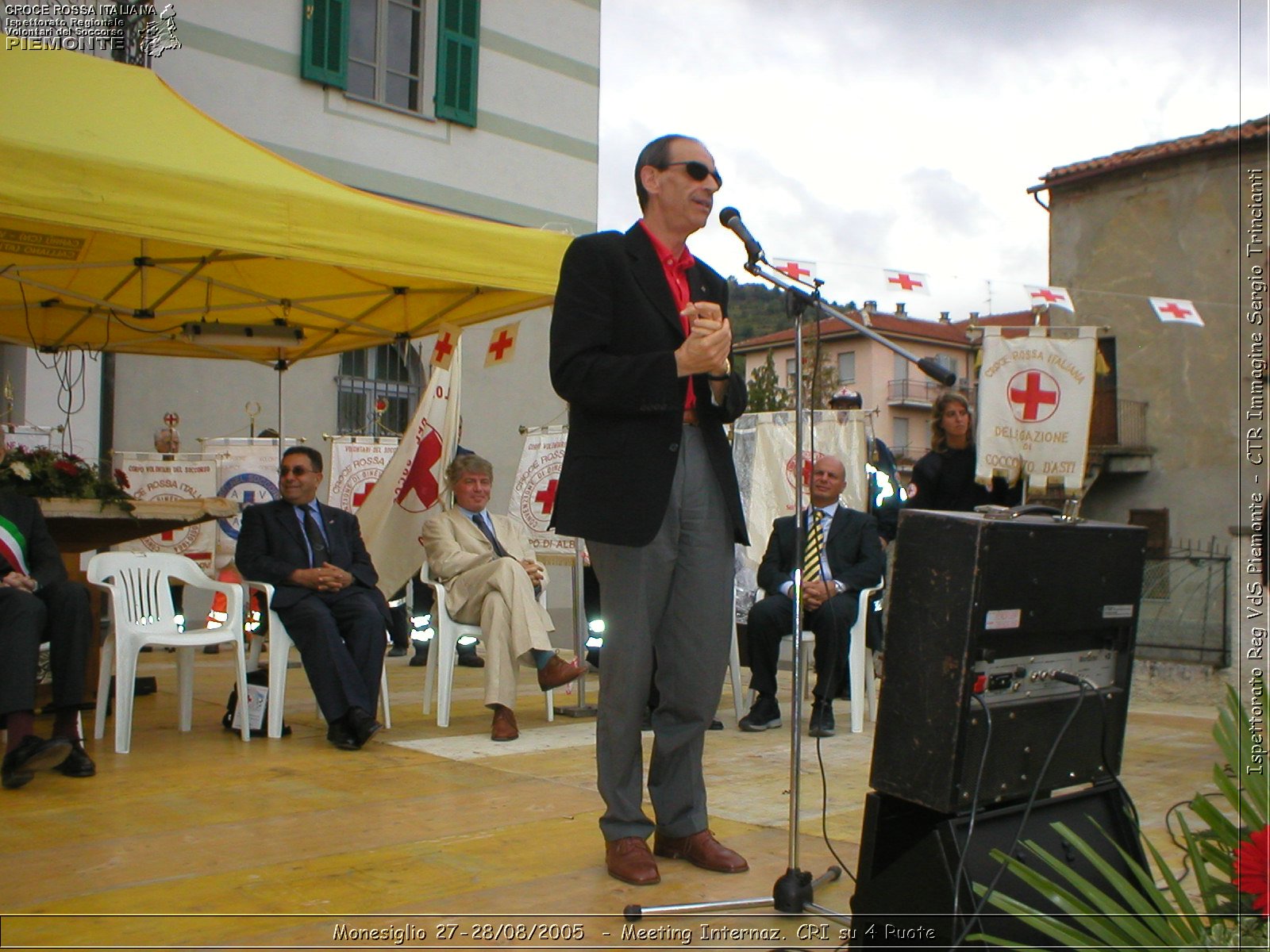 Monesiglio 27-28/08/2005  - Meeting Internazionale Croce Rossa su 4 Ruote - Croce Rossa Italiana - Ispettorato Regionale Volontari del Soccorso Piemonte