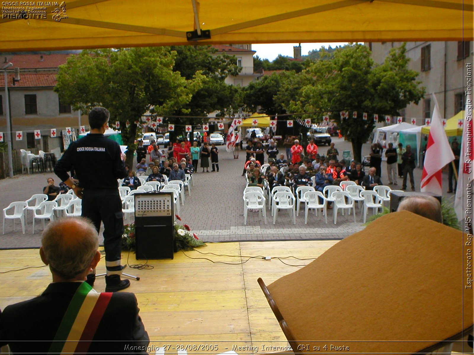 Monesiglio 27-28/08/2005  - Meeting Internazionale Croce Rossa su 4 Ruote - Croce Rossa Italiana - Ispettorato Regionale Volontari del Soccorso Piemonte