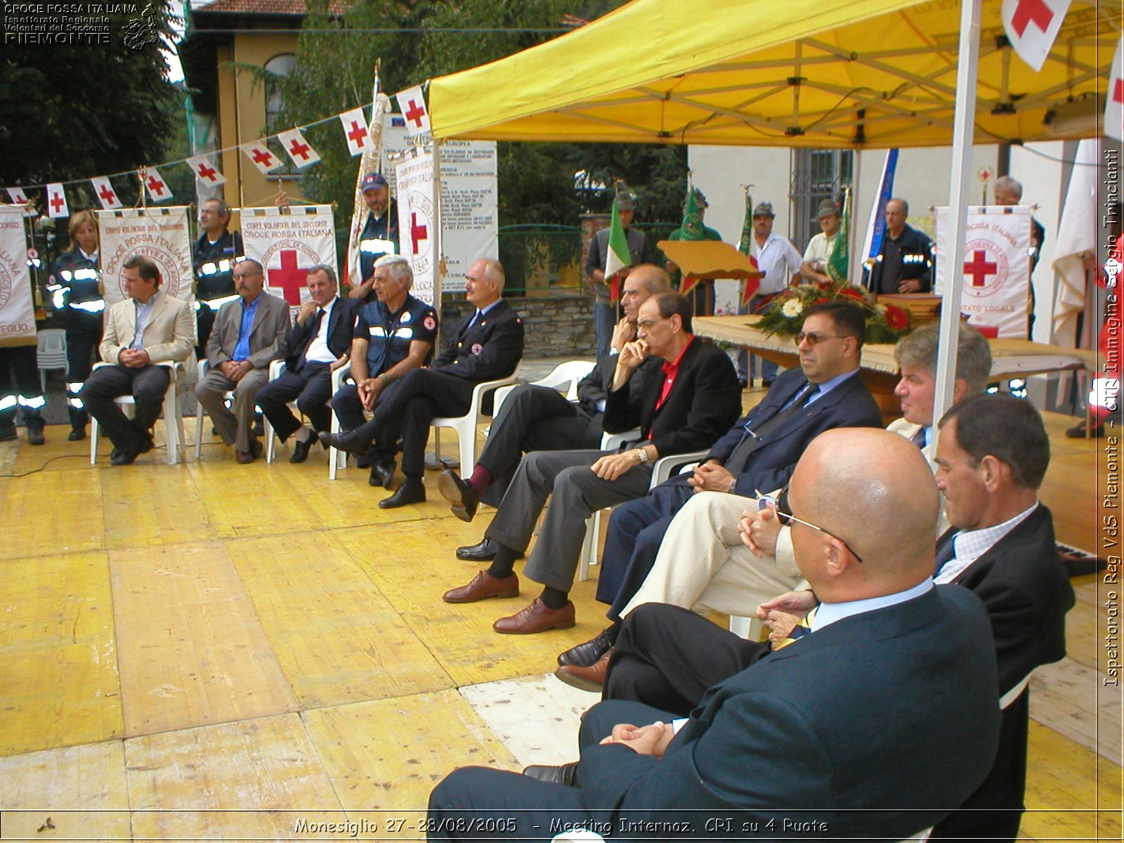 Monesiglio 27-28/08/2005  - Meeting Internazionale Croce Rossa su 4 Ruote - Croce Rossa Italiana - Ispettorato Regionale Volontari del Soccorso Piemonte