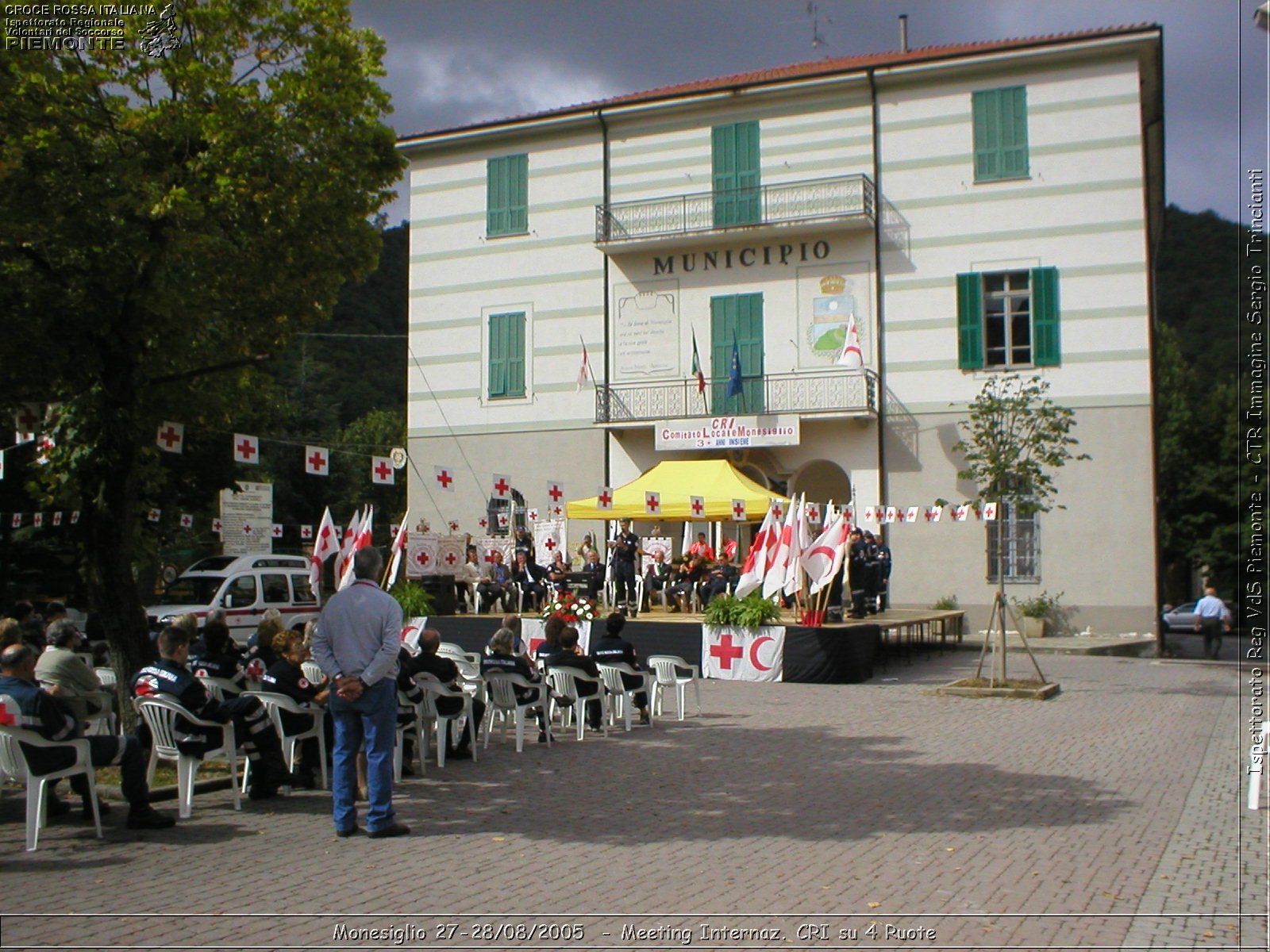 Monesiglio 27-28/08/2005  - Meeting Internazionale Croce Rossa su 4 Ruote - Croce Rossa Italiana - Ispettorato Regionale Volontari del Soccorso Piemonte