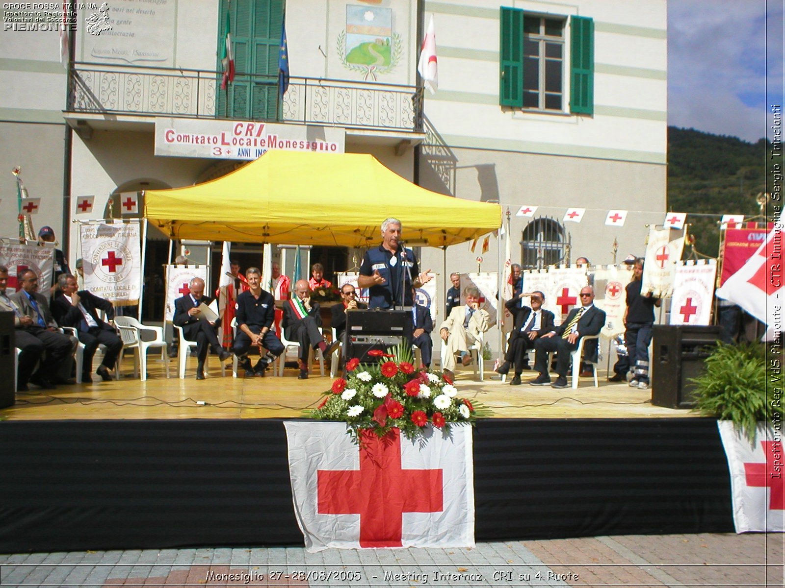 Monesiglio 27-28/08/2005  - Meeting Internazionale Croce Rossa su 4 Ruote - Croce Rossa Italiana - Ispettorato Regionale Volontari del Soccorso Piemonte