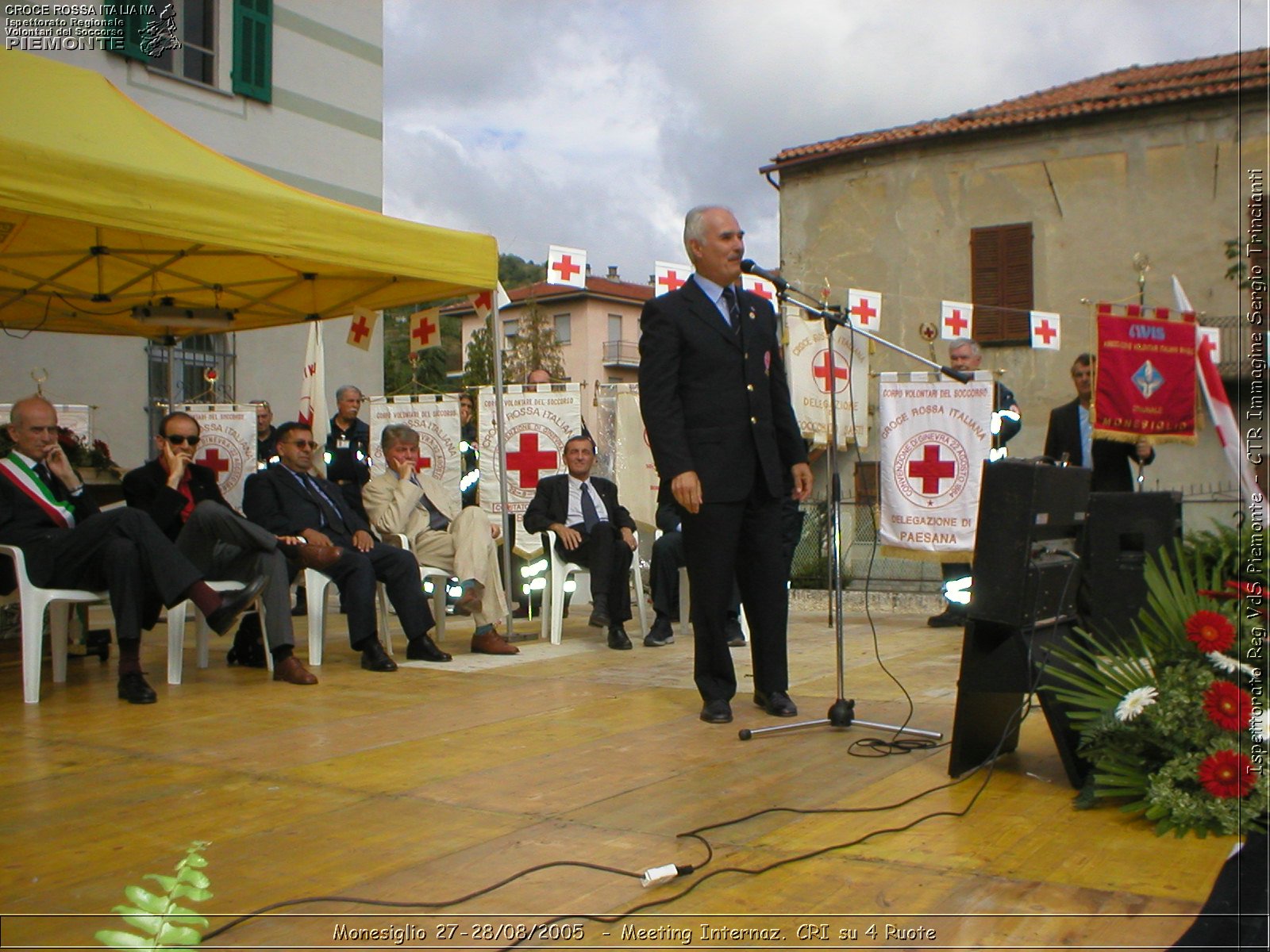 Monesiglio 27-28/08/2005  - Meeting Internazionale Croce Rossa su 4 Ruote - Croce Rossa Italiana - Ispettorato Regionale Volontari del Soccorso Piemonte