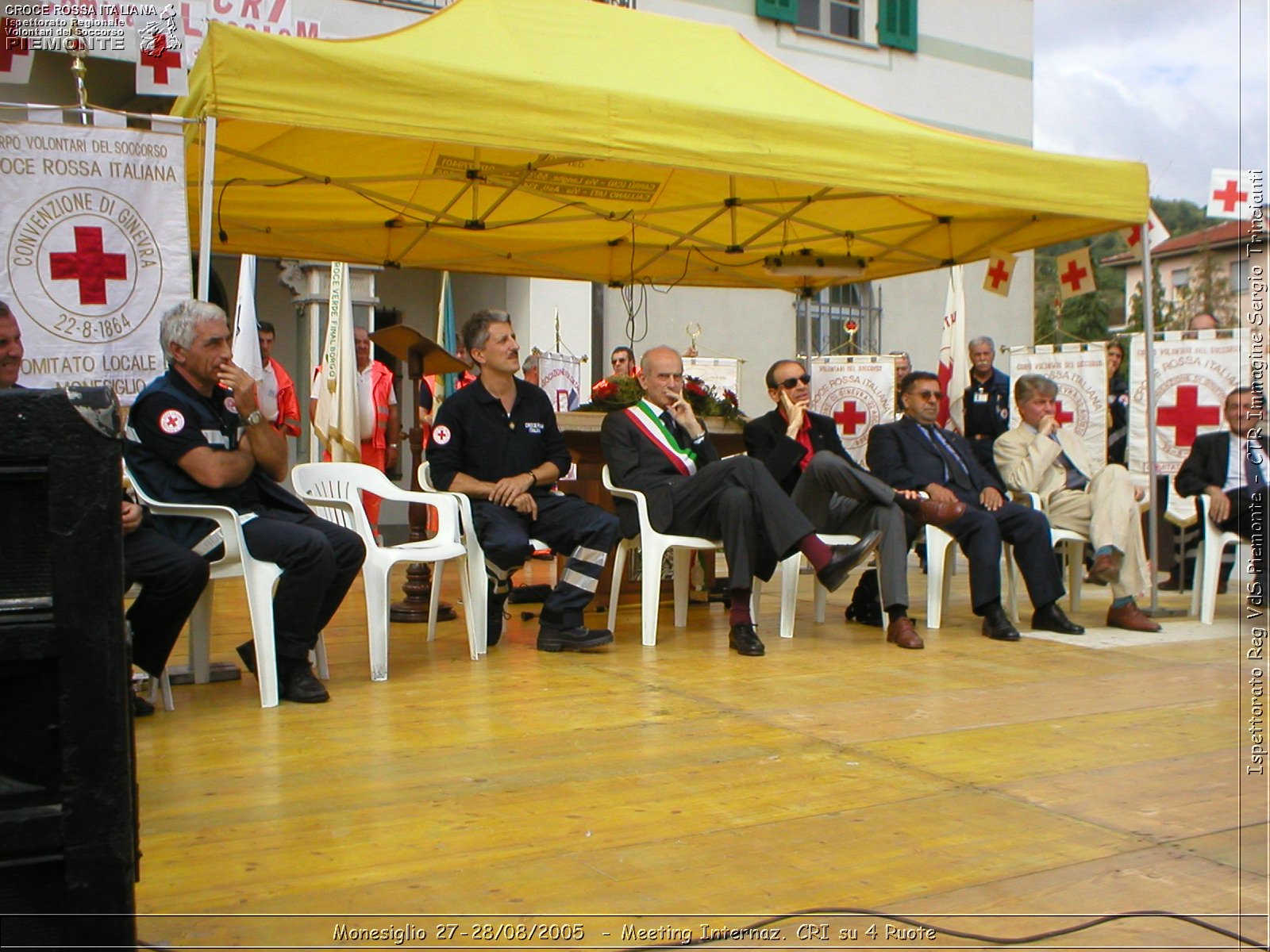 Monesiglio 27-28/08/2005  - Meeting Internazionale Croce Rossa su 4 Ruote - Croce Rossa Italiana - Ispettorato Regionale Volontari del Soccorso Piemonte