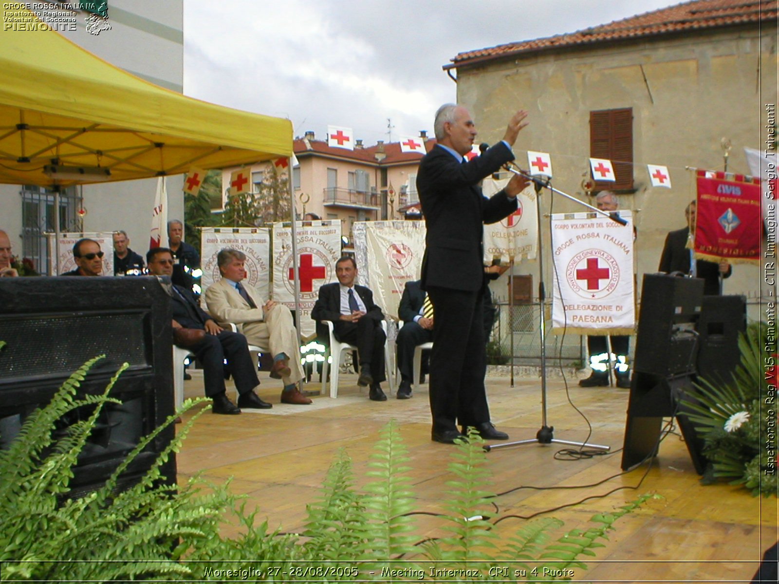 Monesiglio 27-28/08/2005  - Meeting Internazionale Croce Rossa su 4 Ruote - Croce Rossa Italiana - Ispettorato Regionale Volontari del Soccorso Piemonte