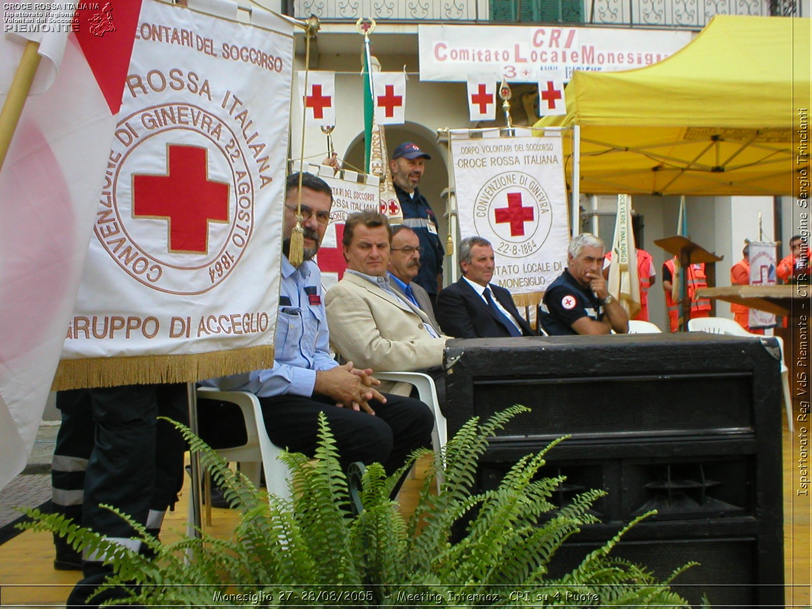 Monesiglio 27-28/08/2005  - Meeting Internazionale Croce Rossa su 4 Ruote - Croce Rossa Italiana - Ispettorato Regionale Volontari del Soccorso Piemonte