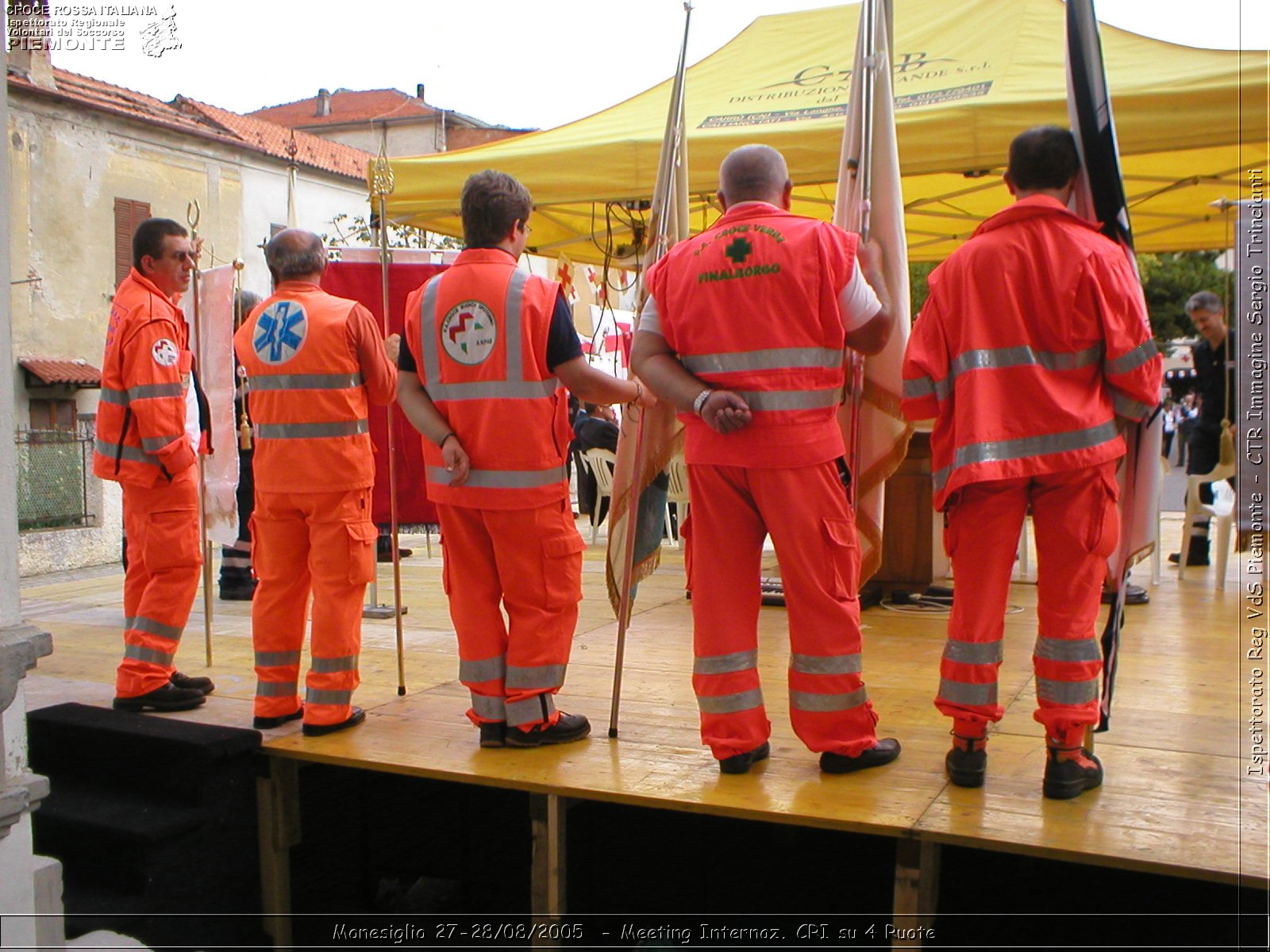 Monesiglio 27-28/08/2005  - Meeting Internazionale Croce Rossa su 4 Ruote - Croce Rossa Italiana - Ispettorato Regionale Volontari del Soccorso Piemonte