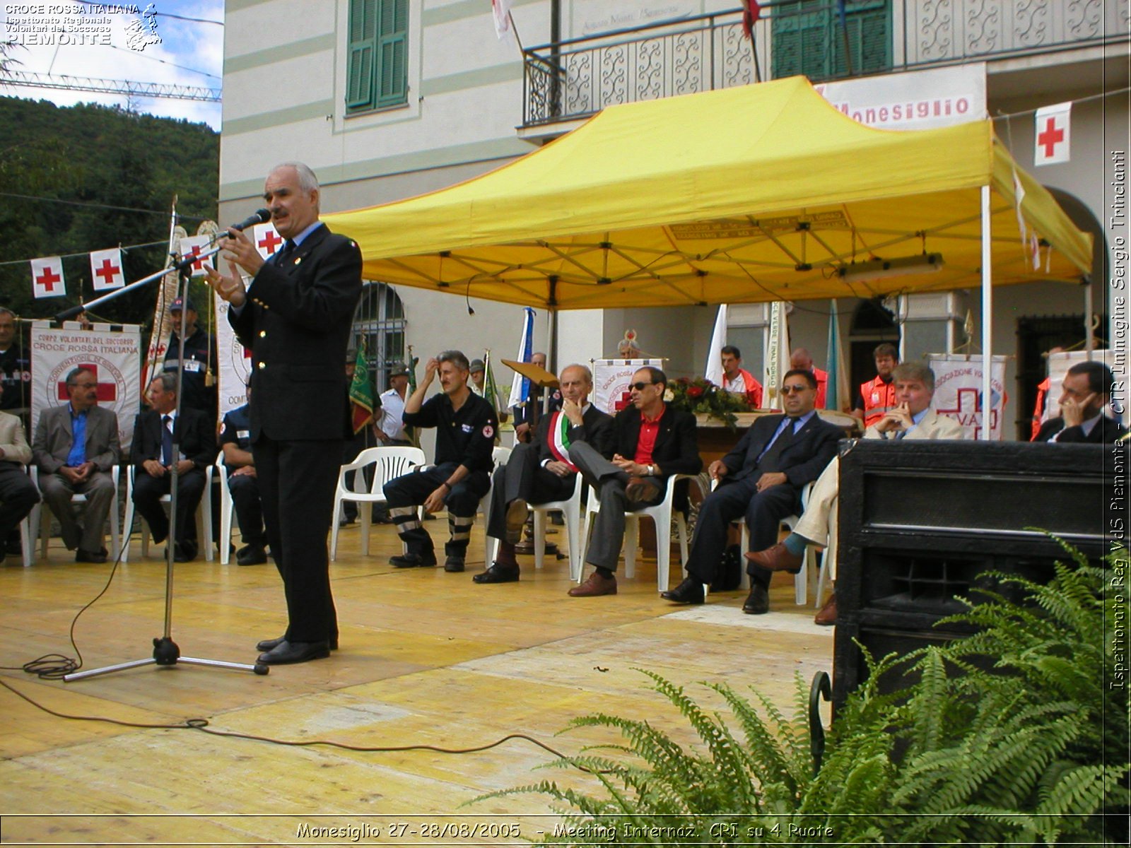 Monesiglio 27-28/08/2005  - Meeting Internazionale Croce Rossa su 4 Ruote - Croce Rossa Italiana - Ispettorato Regionale Volontari del Soccorso Piemonte