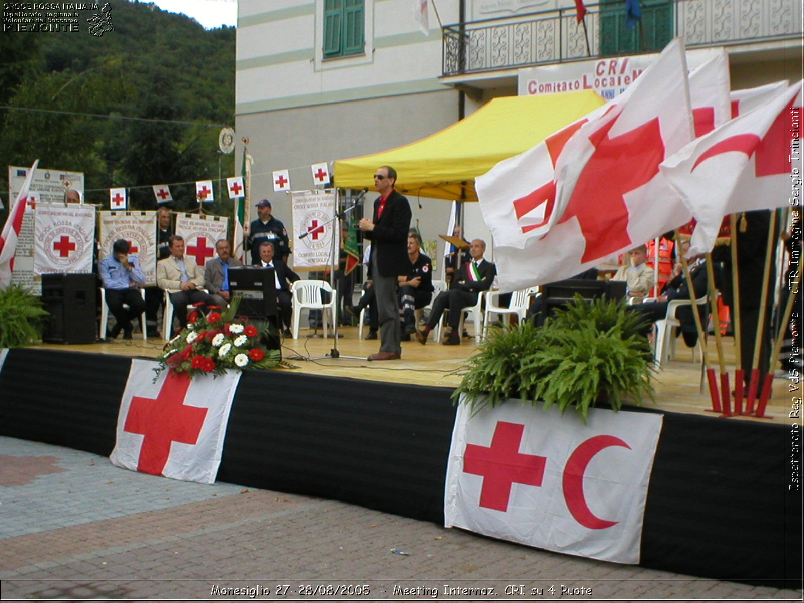 Monesiglio 27-28/08/2005  - Meeting Internazionale Croce Rossa su 4 Ruote - Croce Rossa Italiana - Ispettorato Regionale Volontari del Soccorso Piemonte