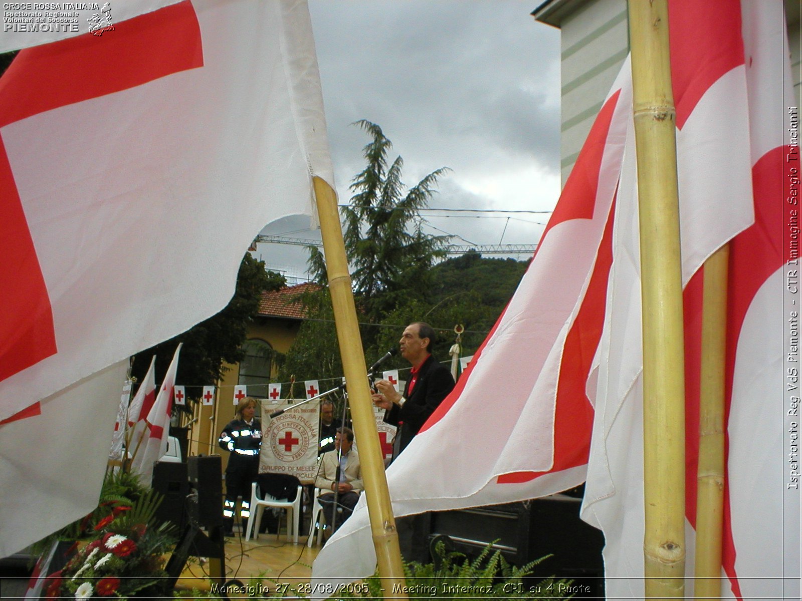 Monesiglio 27-28/08/2005  - Meeting Internazionale Croce Rossa su 4 Ruote - Croce Rossa Italiana - Ispettorato Regionale Volontari del Soccorso Piemonte