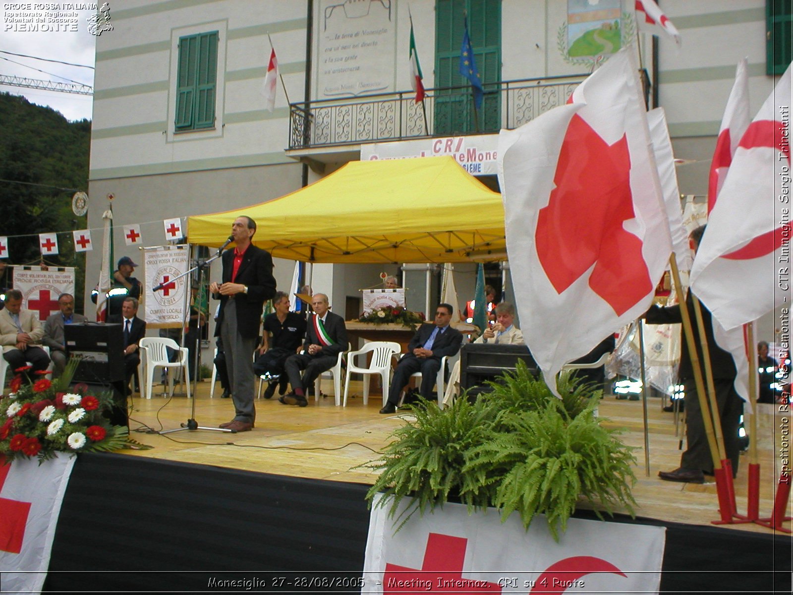 Monesiglio 27-28/08/2005  - Meeting Internazionale Croce Rossa su 4 Ruote - Croce Rossa Italiana - Ispettorato Regionale Volontari del Soccorso Piemonte