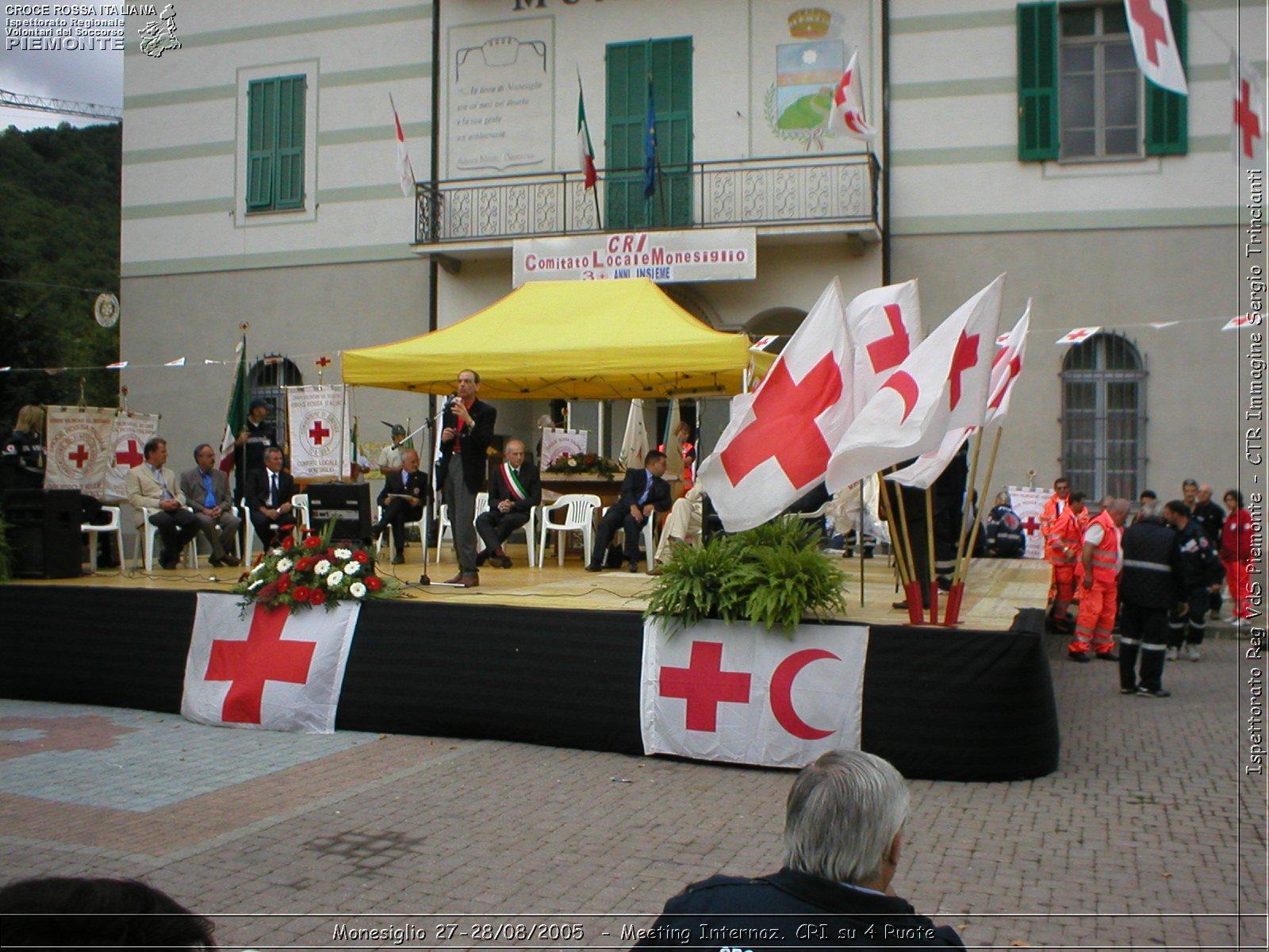 Monesiglio 27-28/08/2005  - Meeting Internazionale Croce Rossa su 4 Ruote - Croce Rossa Italiana - Ispettorato Regionale Volontari del Soccorso Piemonte