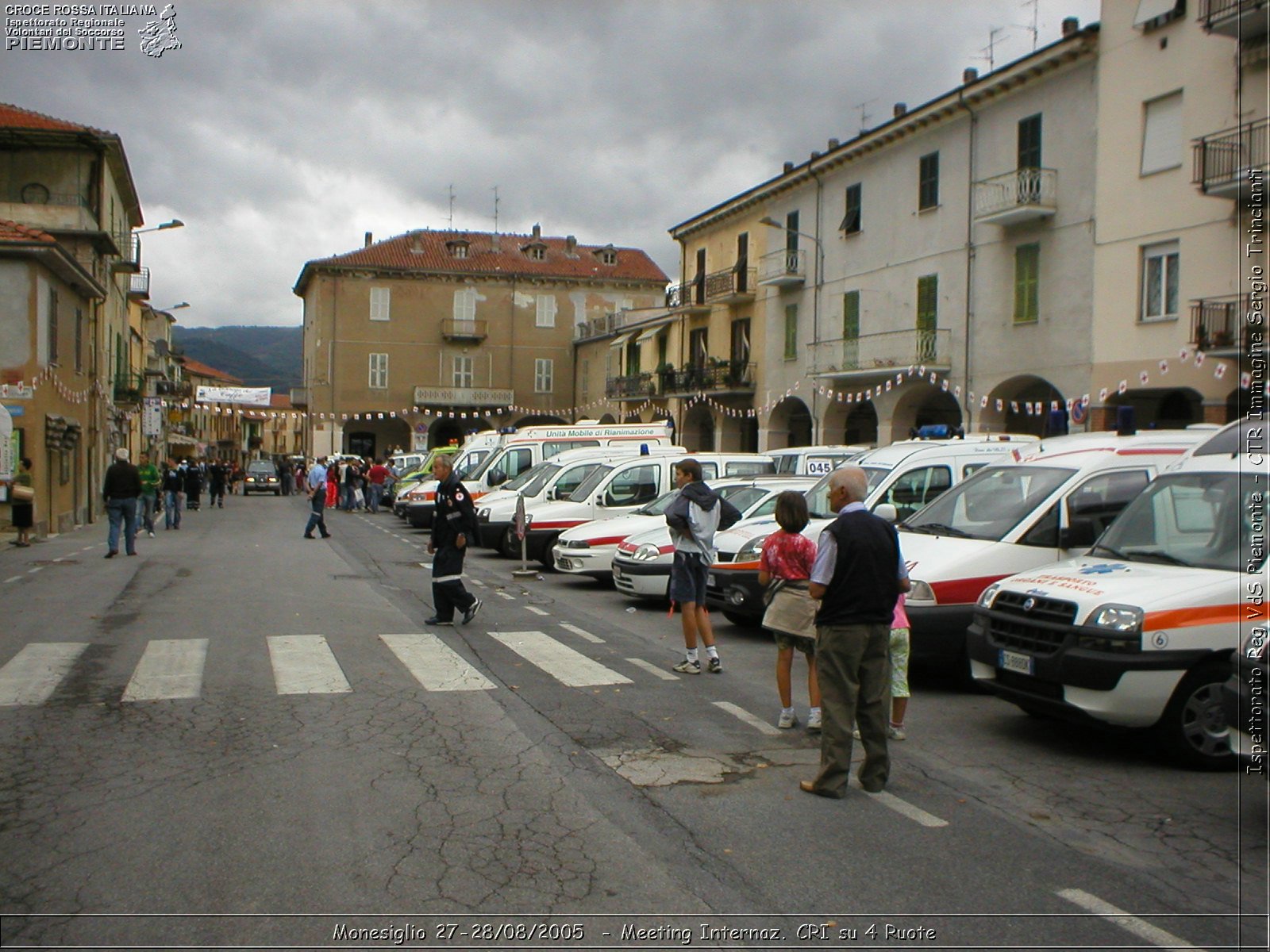 Monesiglio 27-28/08/2005  - Meeting Internazionale Croce Rossa su 4 Ruote - Croce Rossa Italiana - Ispettorato Regionale Volontari del Soccorso Piemonte