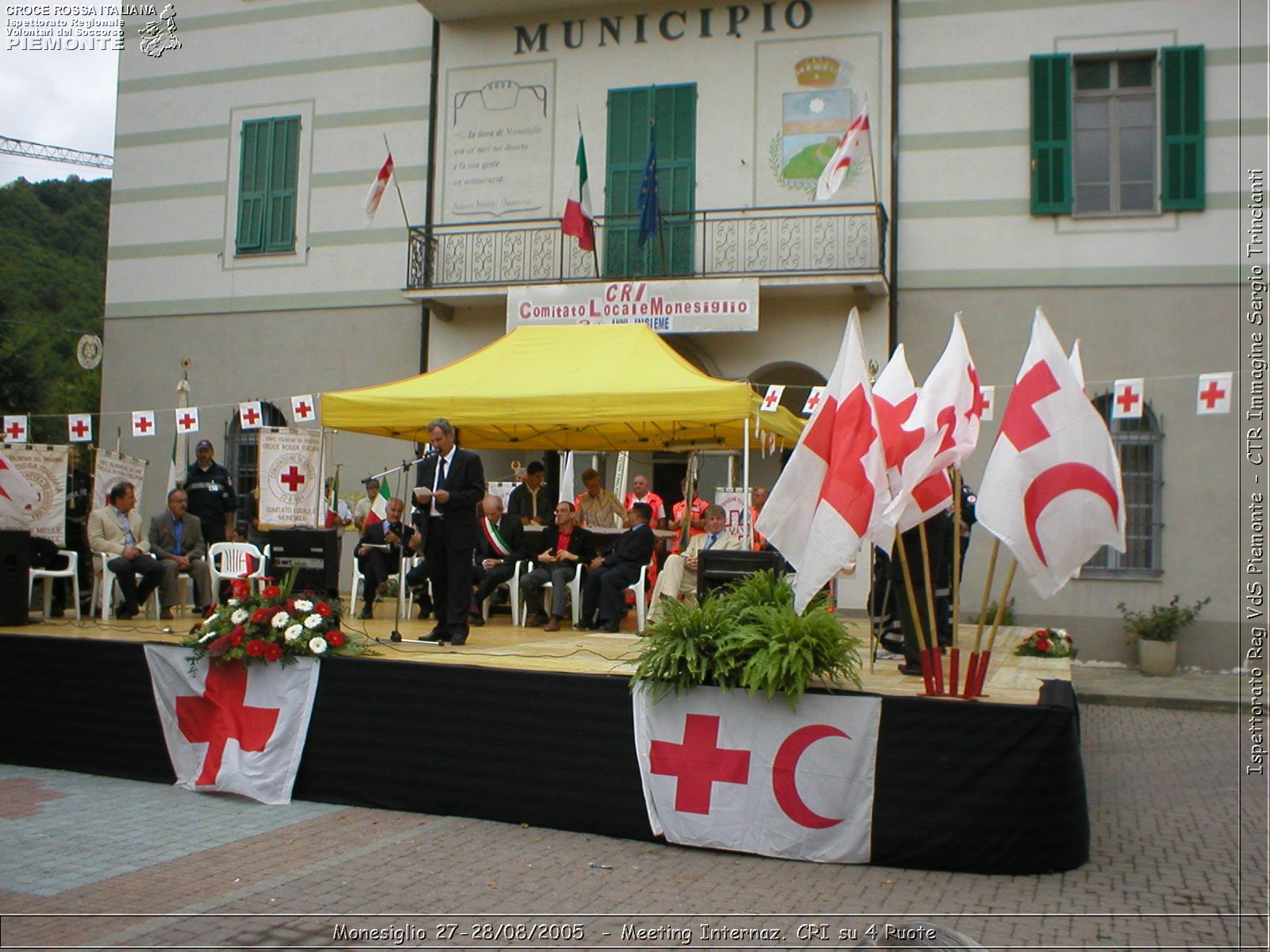 Monesiglio 27-28/08/2005  - Meeting Internazionale Croce Rossa su 4 Ruote - Croce Rossa Italiana - Ispettorato Regionale Volontari del Soccorso Piemonte