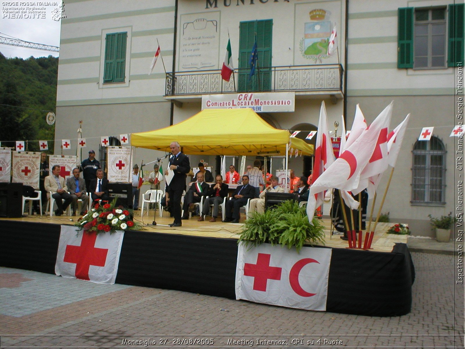 Monesiglio 27-28/08/2005  - Meeting Internazionale Croce Rossa su 4 Ruote - Croce Rossa Italiana - Ispettorato Regionale Volontari del Soccorso Piemonte