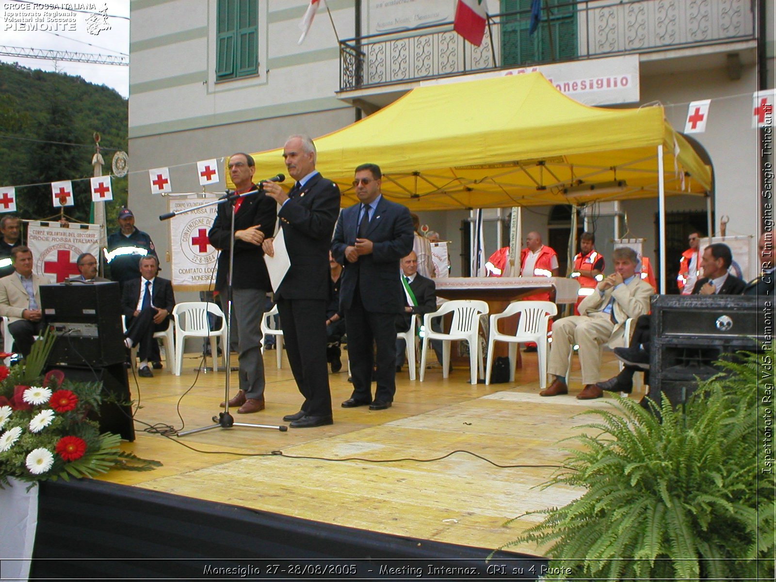 Monesiglio 27-28/08/2005  - Meeting Internazionale Croce Rossa su 4 Ruote - Croce Rossa Italiana - Ispettorato Regionale Volontari del Soccorso Piemonte