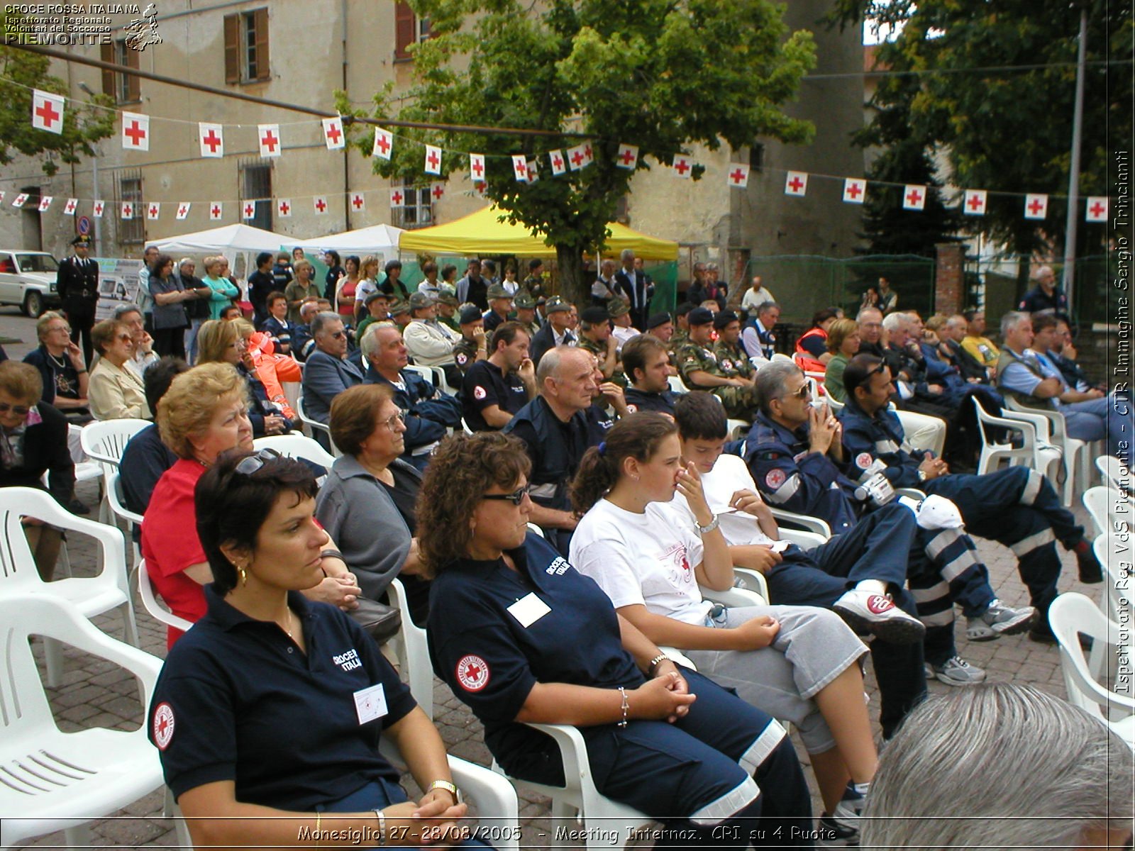 Monesiglio 27-28/08/2005  - Meeting Internazionale Croce Rossa su 4 Ruote - Croce Rossa Italiana - Ispettorato Regionale Volontari del Soccorso Piemonte