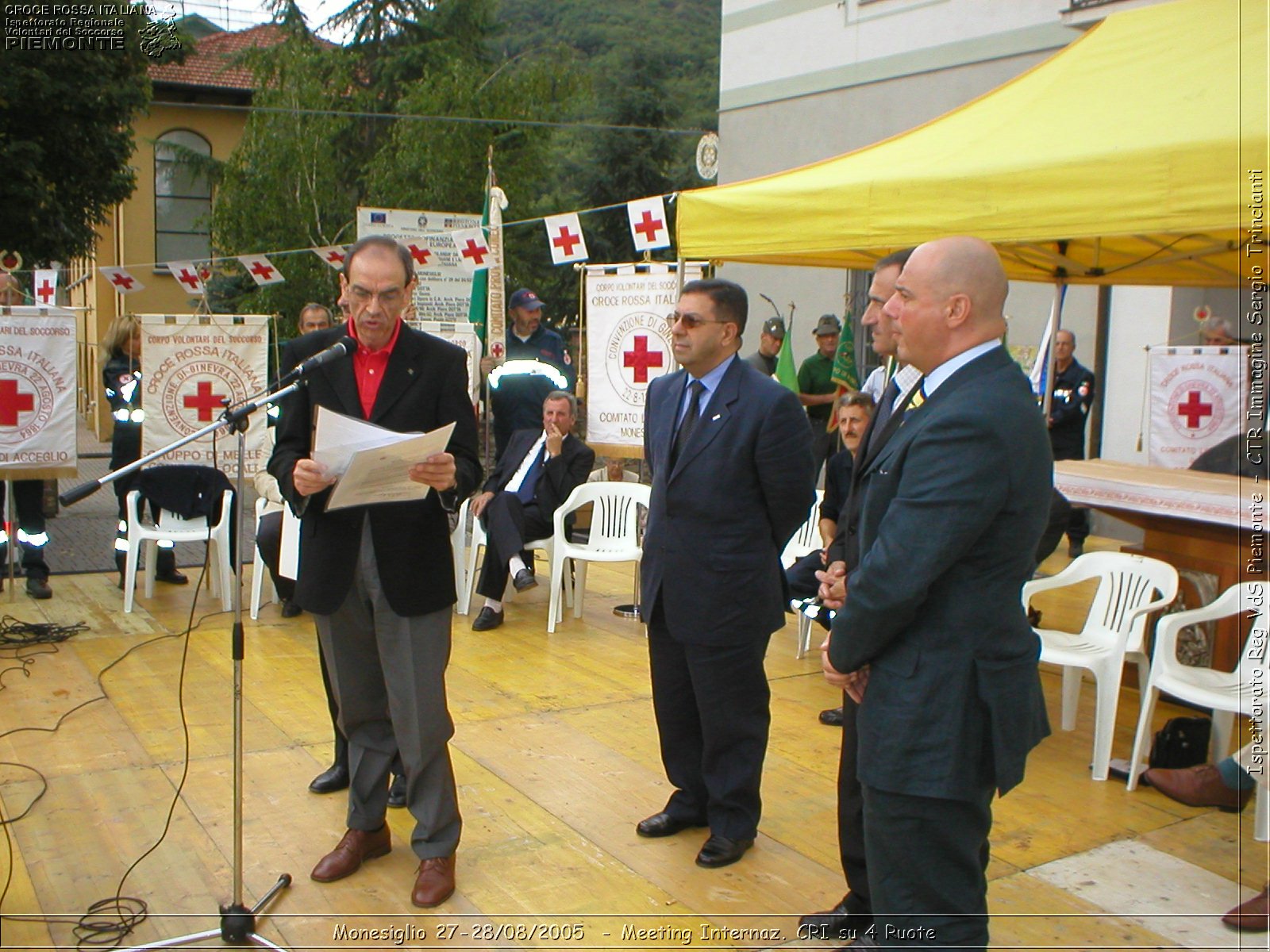 Monesiglio 27-28/08/2005  - Meeting Internazionale Croce Rossa su 4 Ruote - Croce Rossa Italiana - Ispettorato Regionale Volontari del Soccorso Piemonte