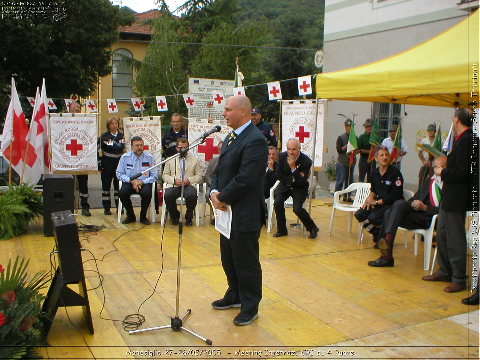 Monesiglio 27-28/08/2005  - Meeting Internazionale Croce Rossa su 4 Ruote - Croce Rossa Italiana - Ispettorato Regionale Volontari del Soccorso Piemonte