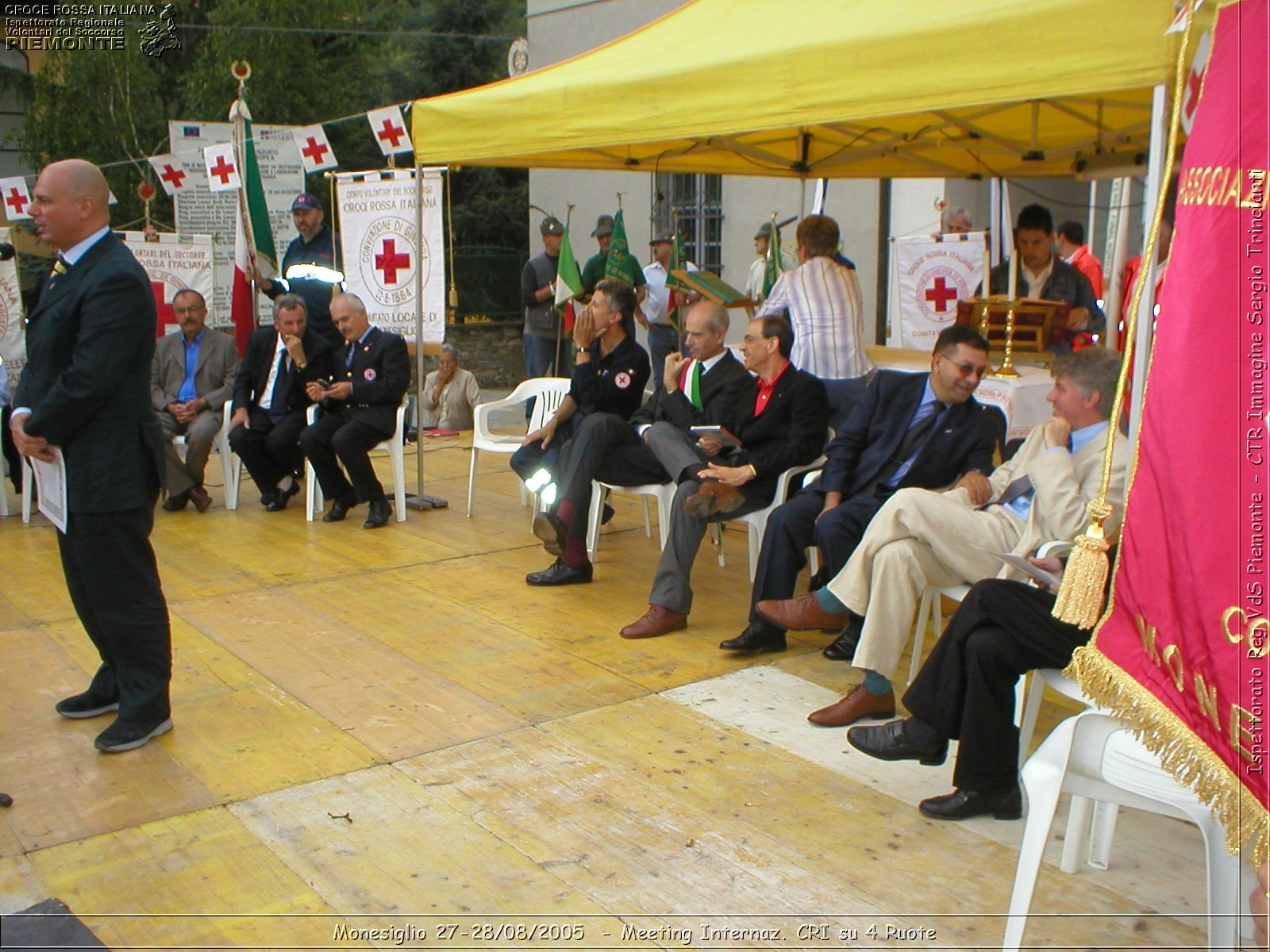 Monesiglio 27-28/08/2005  - Meeting Internazionale Croce Rossa su 4 Ruote - Croce Rossa Italiana - Ispettorato Regionale Volontari del Soccorso Piemonte