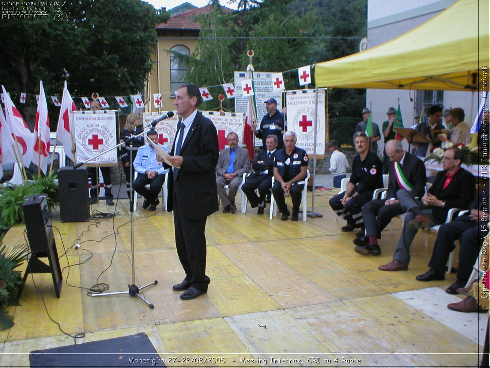 Monesiglio 27-28/08/2005  - Meeting Internazionale Croce Rossa su 4 Ruote - Croce Rossa Italiana - Ispettorato Regionale Volontari del Soccorso Piemonte