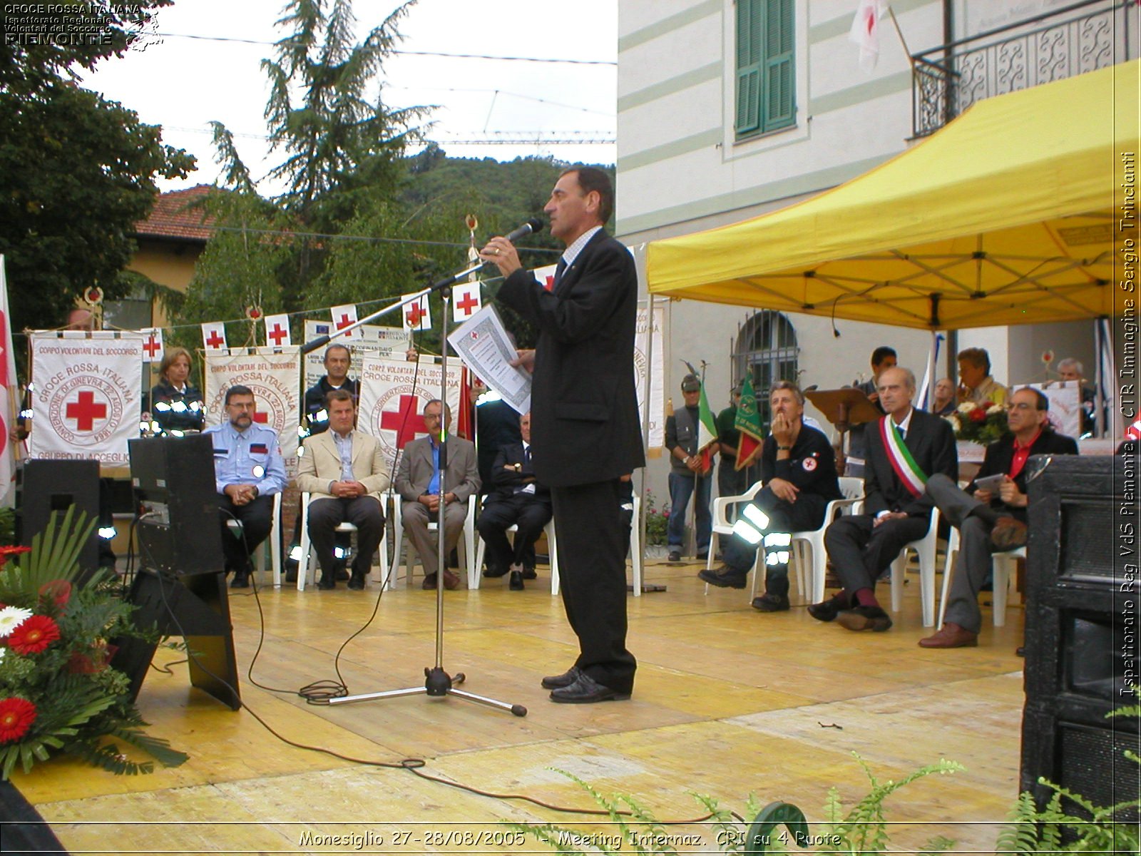 Monesiglio 27-28/08/2005  - Meeting Internazionale Croce Rossa su 4 Ruote - Croce Rossa Italiana - Ispettorato Regionale Volontari del Soccorso Piemonte