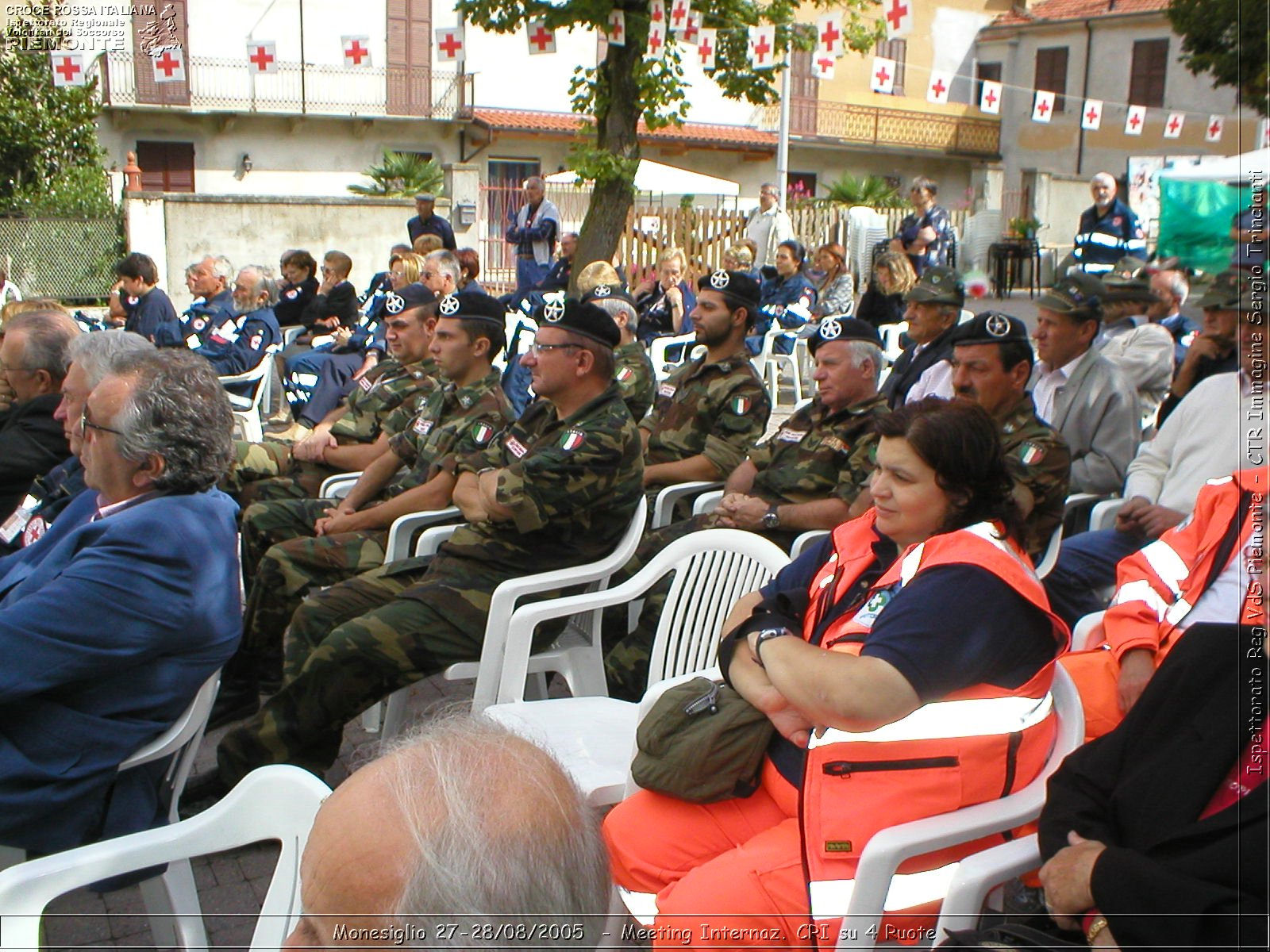 Monesiglio 27-28/08/2005  - Meeting Internazionale Croce Rossa su 4 Ruote - Croce Rossa Italiana - Ispettorato Regionale Volontari del Soccorso Piemonte