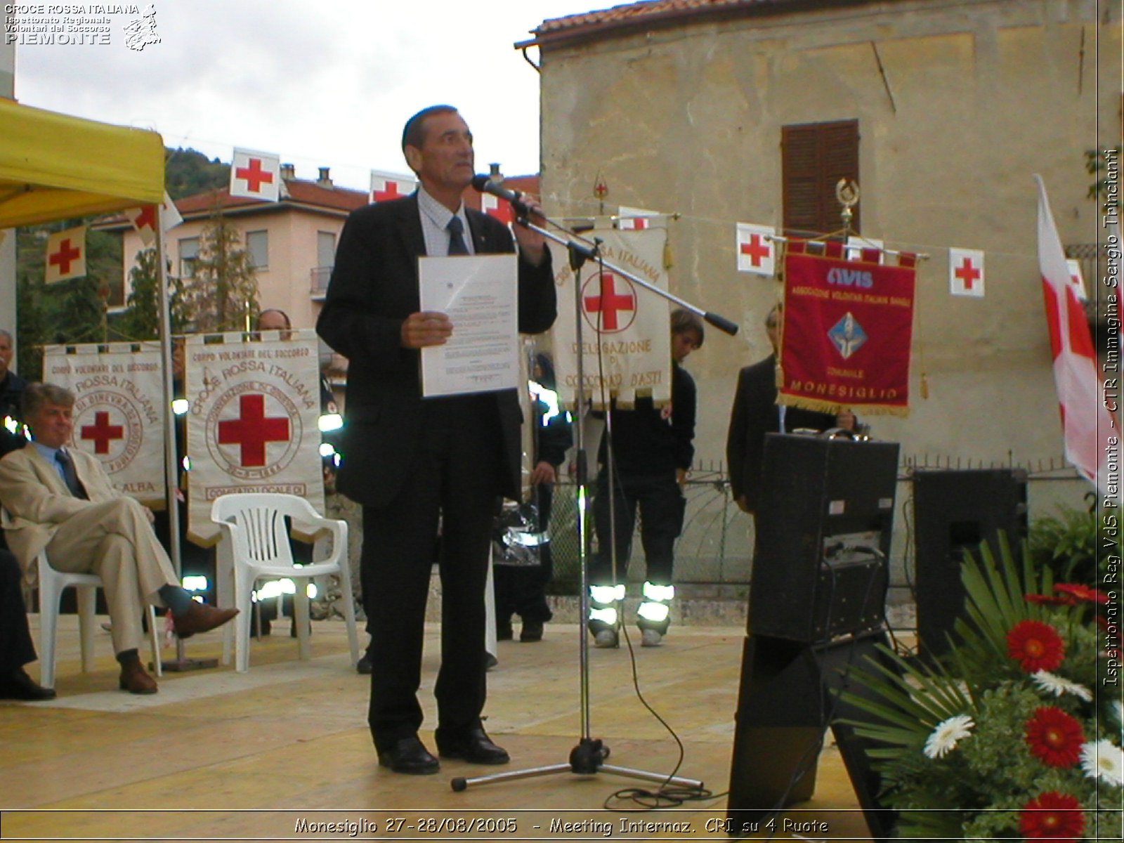 Monesiglio 27-28/08/2005  - Meeting Internazionale Croce Rossa su 4 Ruote - Croce Rossa Italiana - Ispettorato Regionale Volontari del Soccorso Piemonte