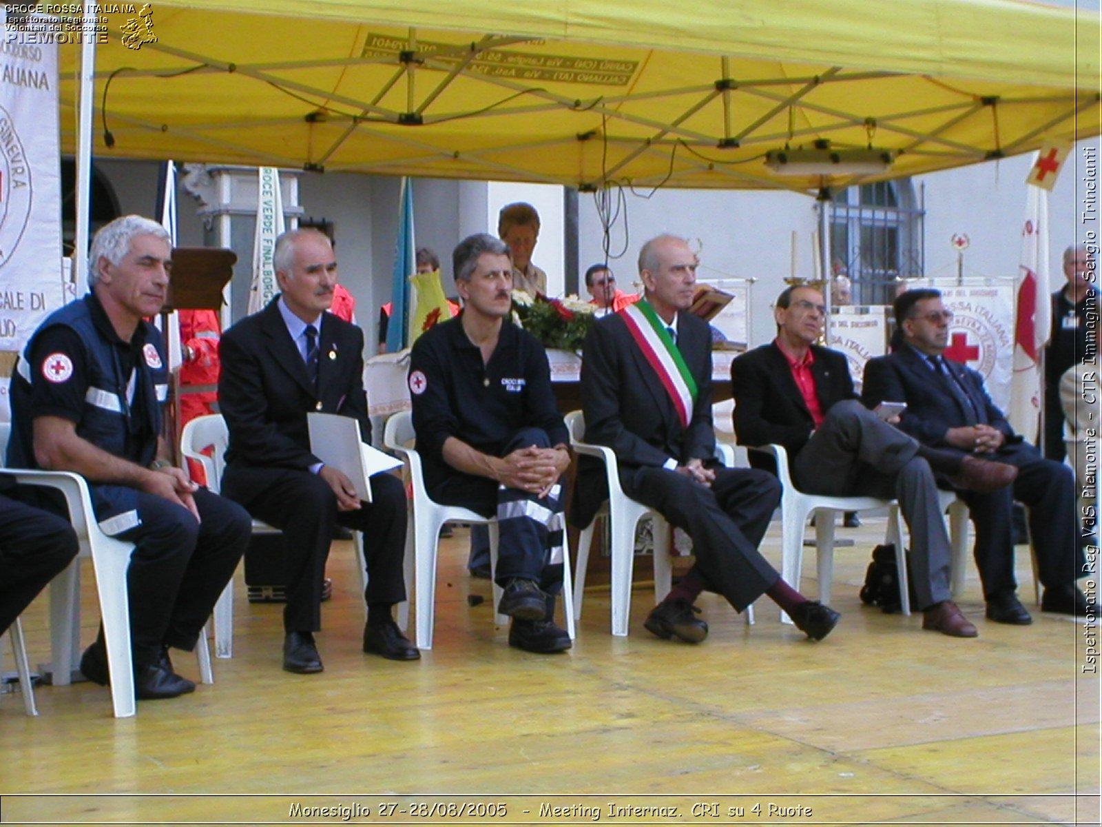 Monesiglio 27-28/08/2005  - Meeting Internazionale Croce Rossa su 4 Ruote - Croce Rossa Italiana - Ispettorato Regionale Volontari del Soccorso Piemonte