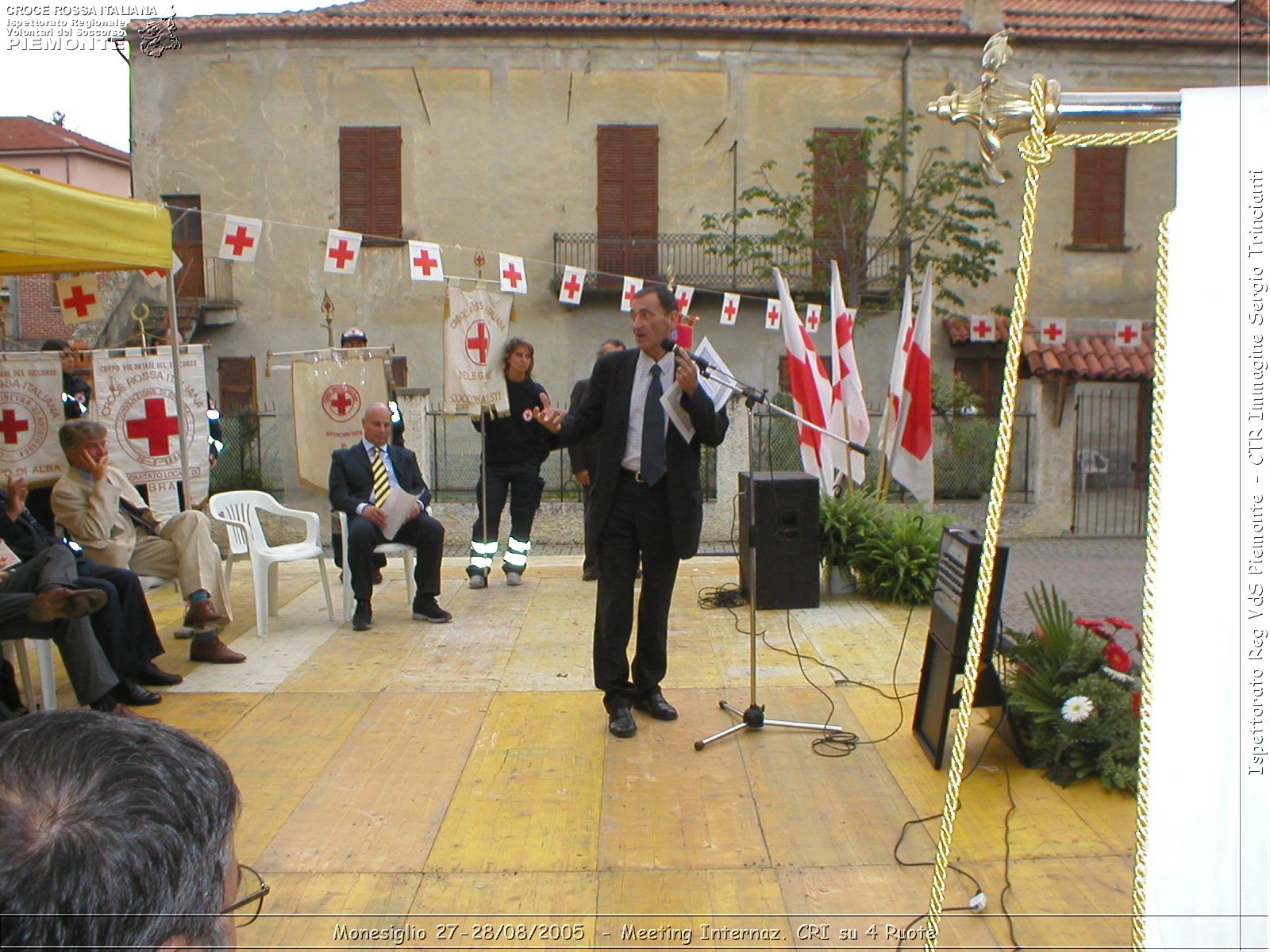 Monesiglio 27-28/08/2005  - Meeting Internazionale Croce Rossa su 4 Ruote - Croce Rossa Italiana - Ispettorato Regionale Volontari del Soccorso Piemonte