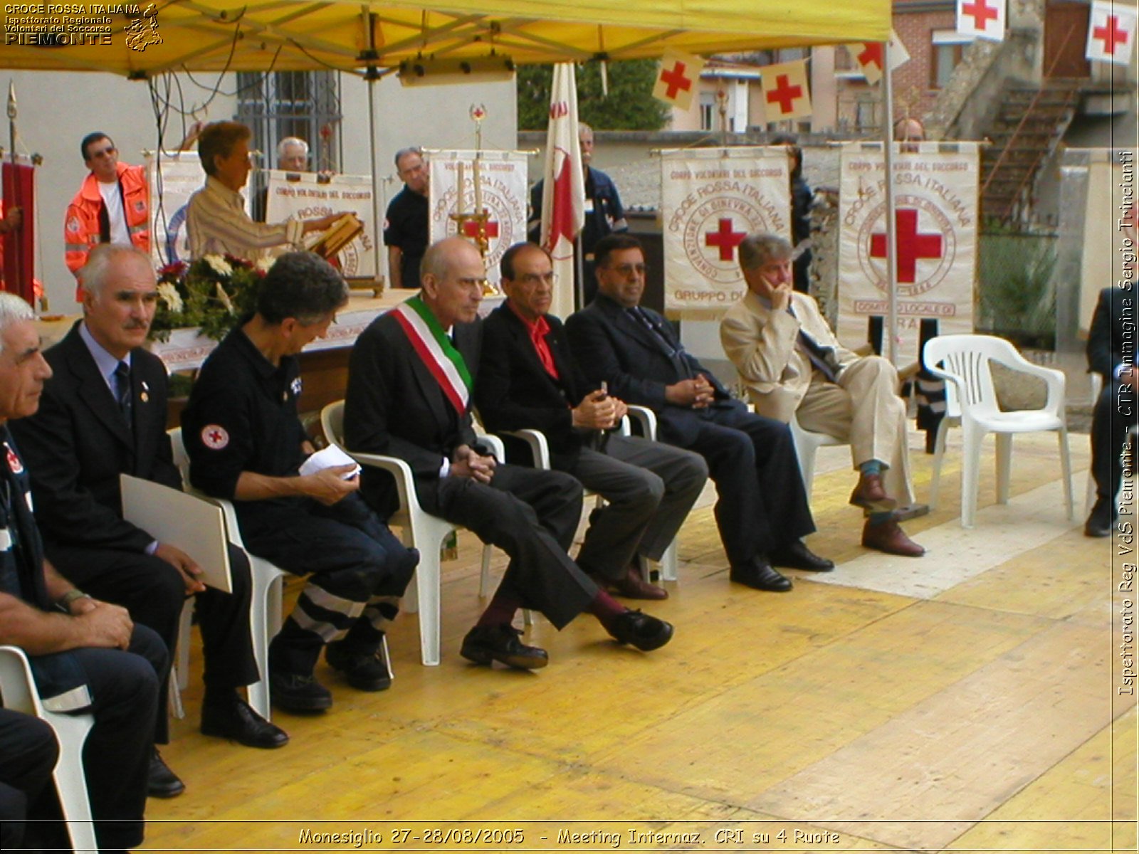 Monesiglio 27-28/08/2005  - Meeting Internazionale Croce Rossa su 4 Ruote - Croce Rossa Italiana - Ispettorato Regionale Volontari del Soccorso Piemonte