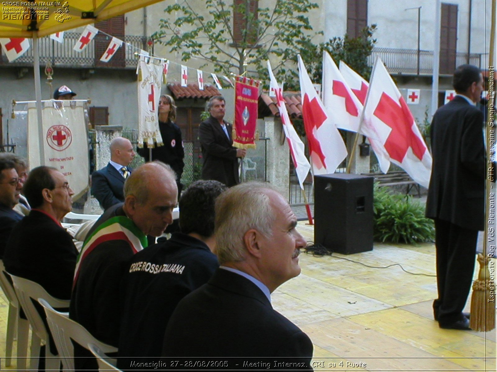 Monesiglio 27-28/08/2005  - Meeting Internazionale Croce Rossa su 4 Ruote - Croce Rossa Italiana - Ispettorato Regionale Volontari del Soccorso Piemonte