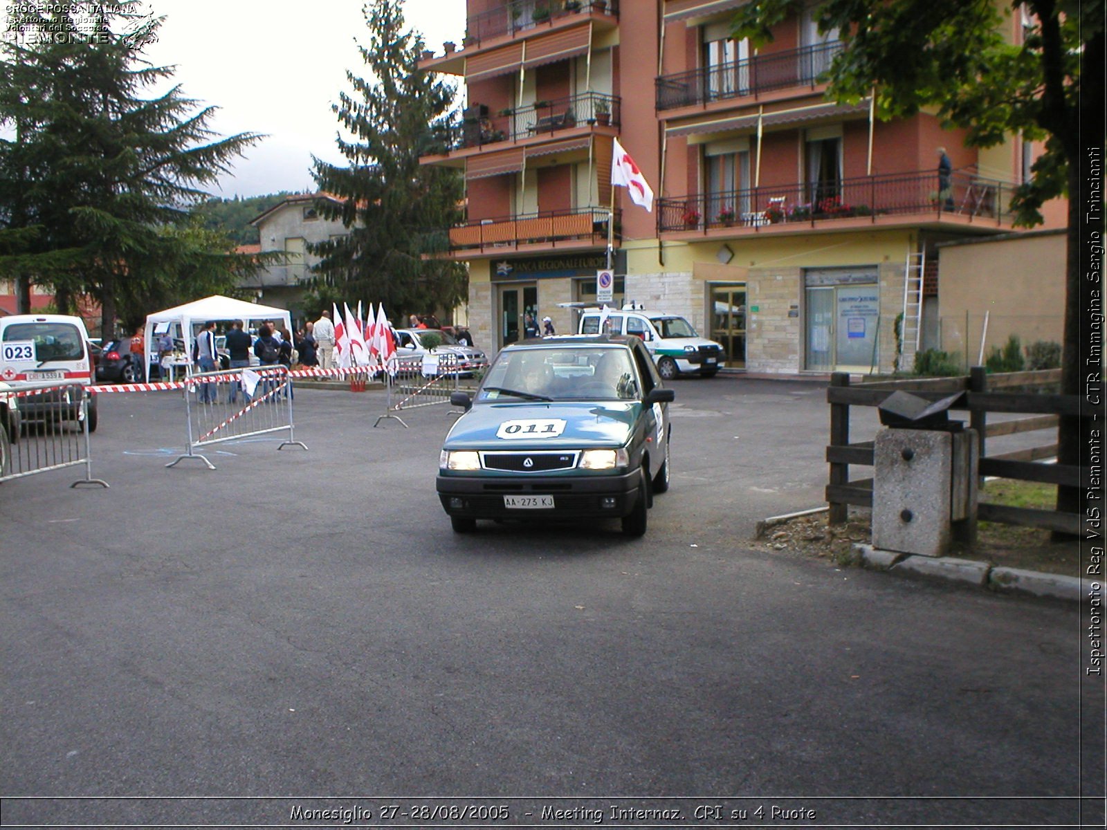 Monesiglio 27-28/08/2005  - Meeting Internazionale Croce Rossa su 4 Ruote - Croce Rossa Italiana - Ispettorato Regionale Volontari del Soccorso Piemonte