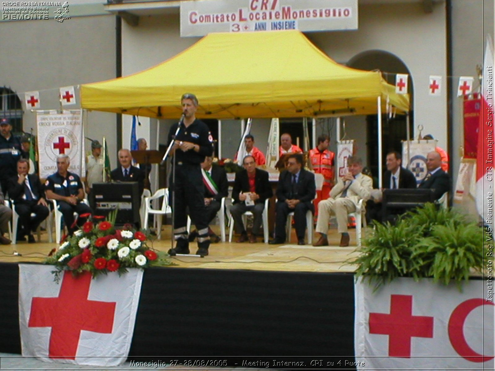 Monesiglio 27-28/08/2005  - Meeting Internazionale Croce Rossa su 4 Ruote - Croce Rossa Italiana - Ispettorato Regionale Volontari del Soccorso Piemonte