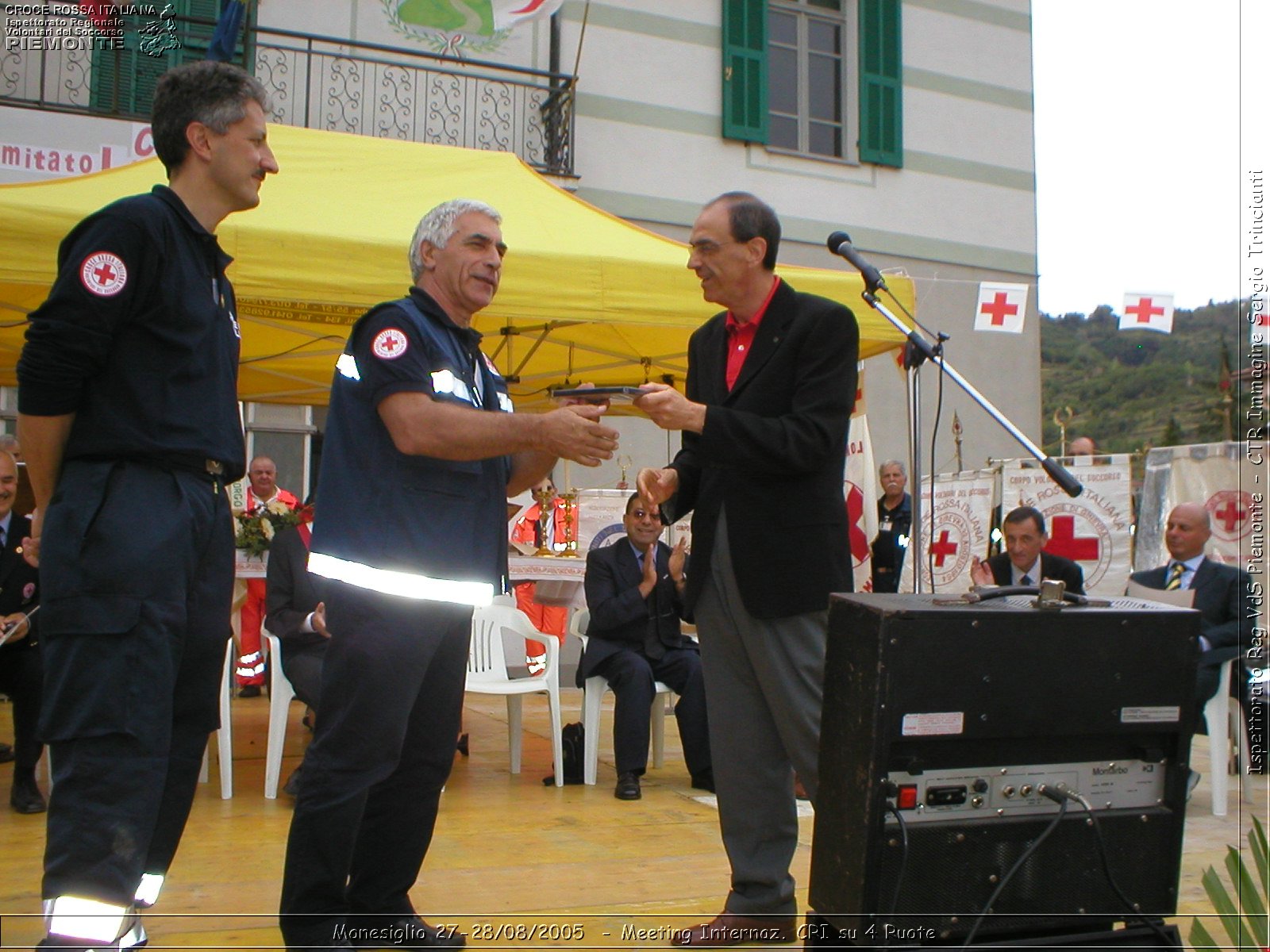 Monesiglio 27-28/08/2005  - Meeting Internazionale Croce Rossa su 4 Ruote - Croce Rossa Italiana - Ispettorato Regionale Volontari del Soccorso Piemonte