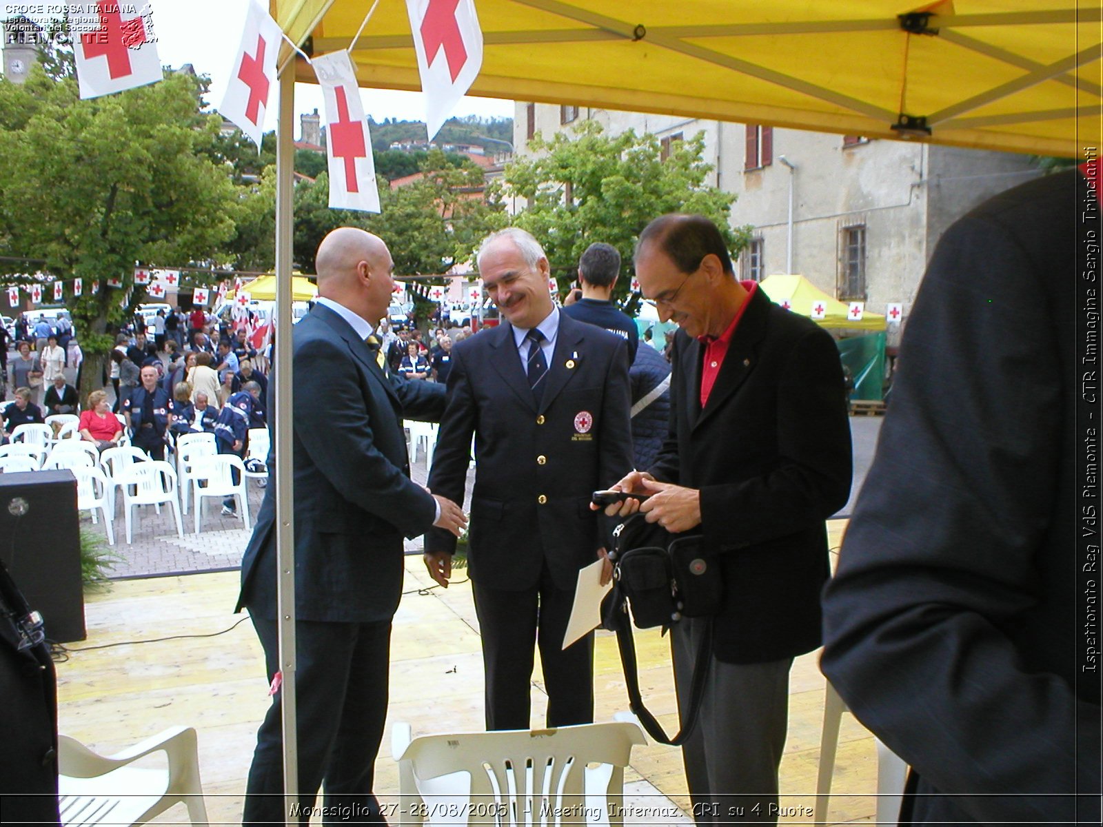 Monesiglio 27-28/08/2005  - Meeting Internazionale Croce Rossa su 4 Ruote - Croce Rossa Italiana - Ispettorato Regionale Volontari del Soccorso Piemonte