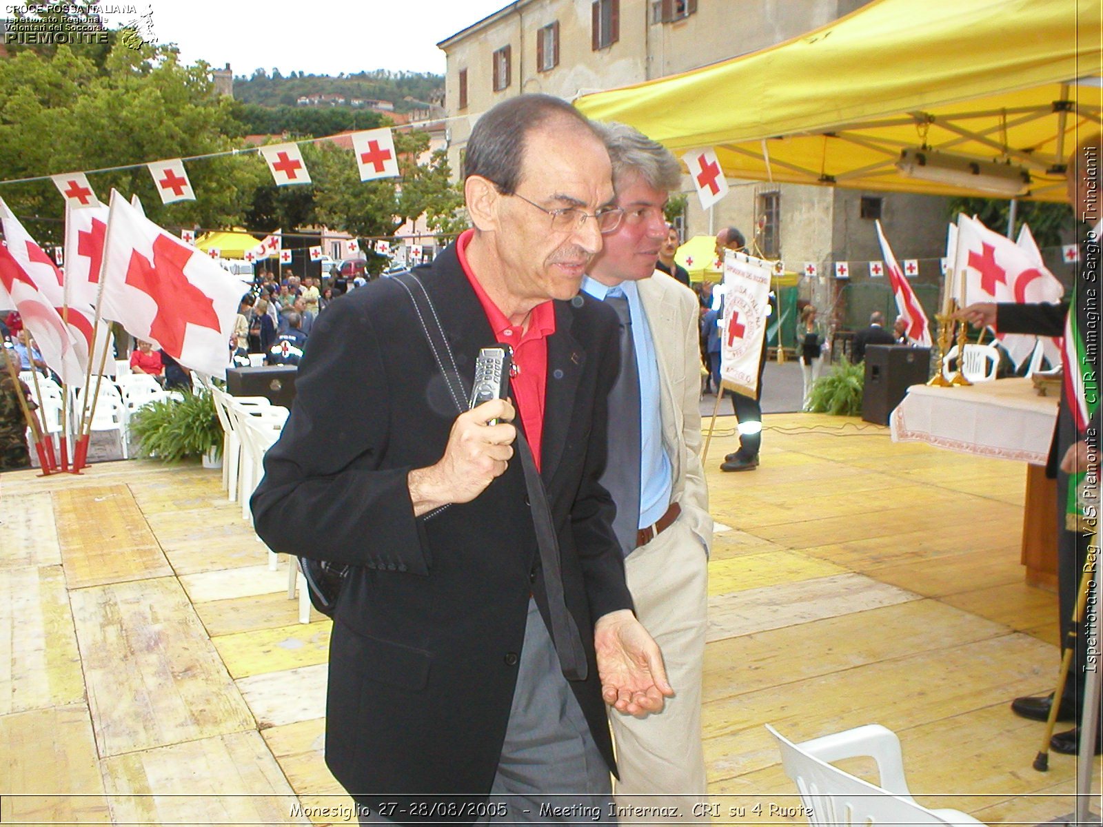 Monesiglio 27-28/08/2005  - Meeting Internazionale Croce Rossa su 4 Ruote - Croce Rossa Italiana - Ispettorato Regionale Volontari del Soccorso Piemonte