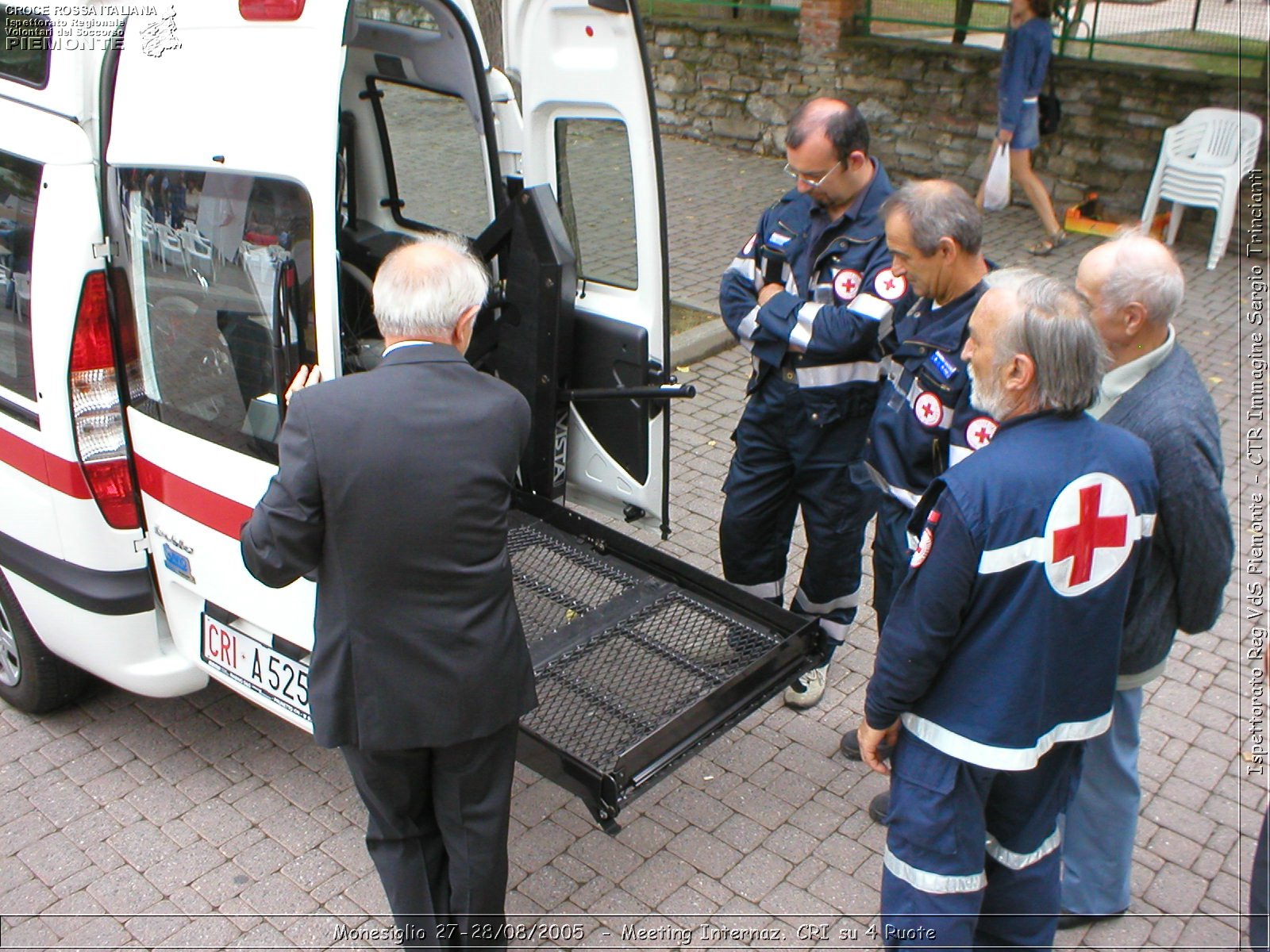 Monesiglio 27-28/08/2005  - Meeting Internazionale Croce Rossa su 4 Ruote - Croce Rossa Italiana - Ispettorato Regionale Volontari del Soccorso Piemonte