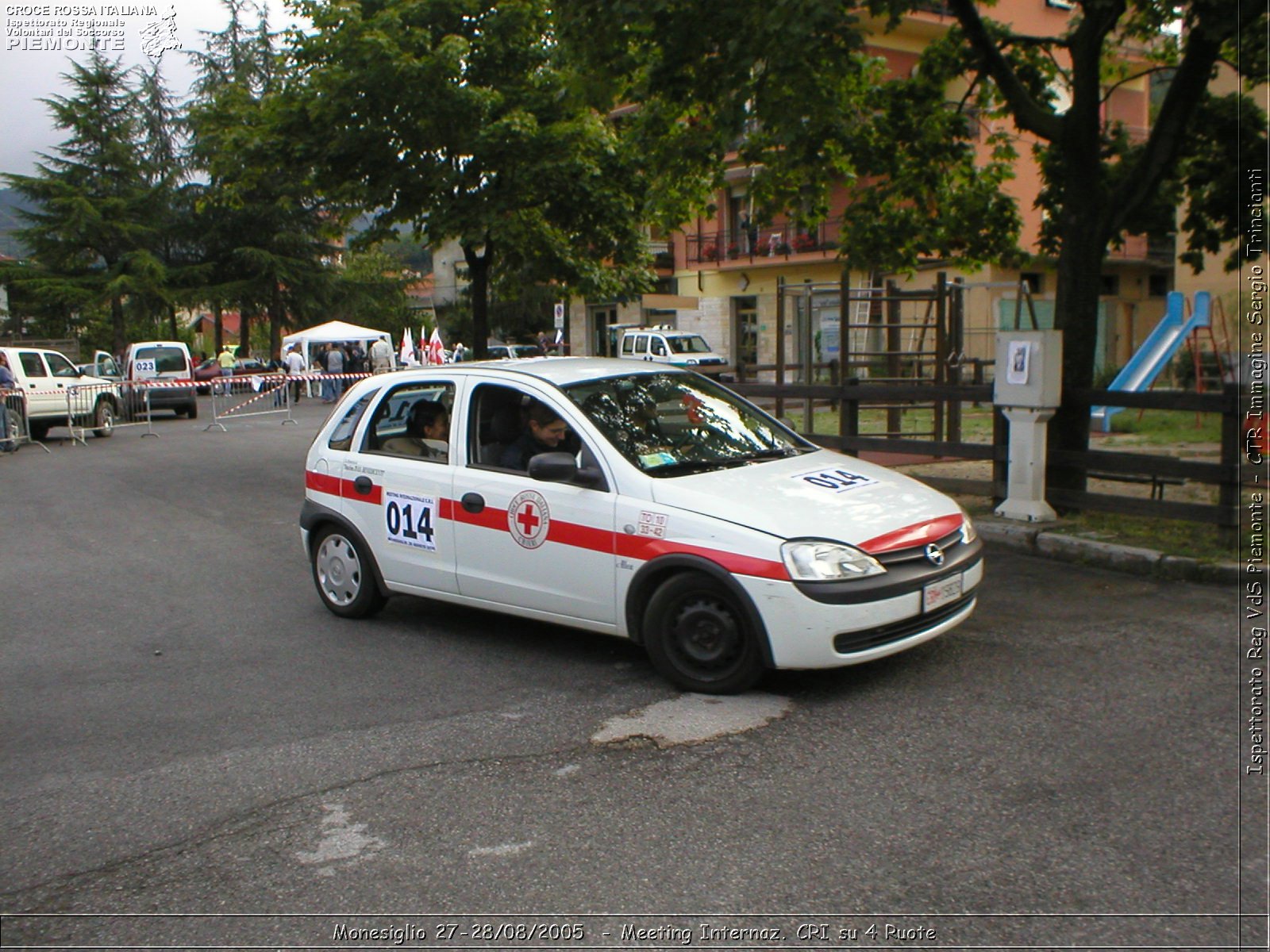 Monesiglio 27-28/08/2005  - Meeting Internazionale Croce Rossa su 4 Ruote - Croce Rossa Italiana - Ispettorato Regionale Volontari del Soccorso Piemonte