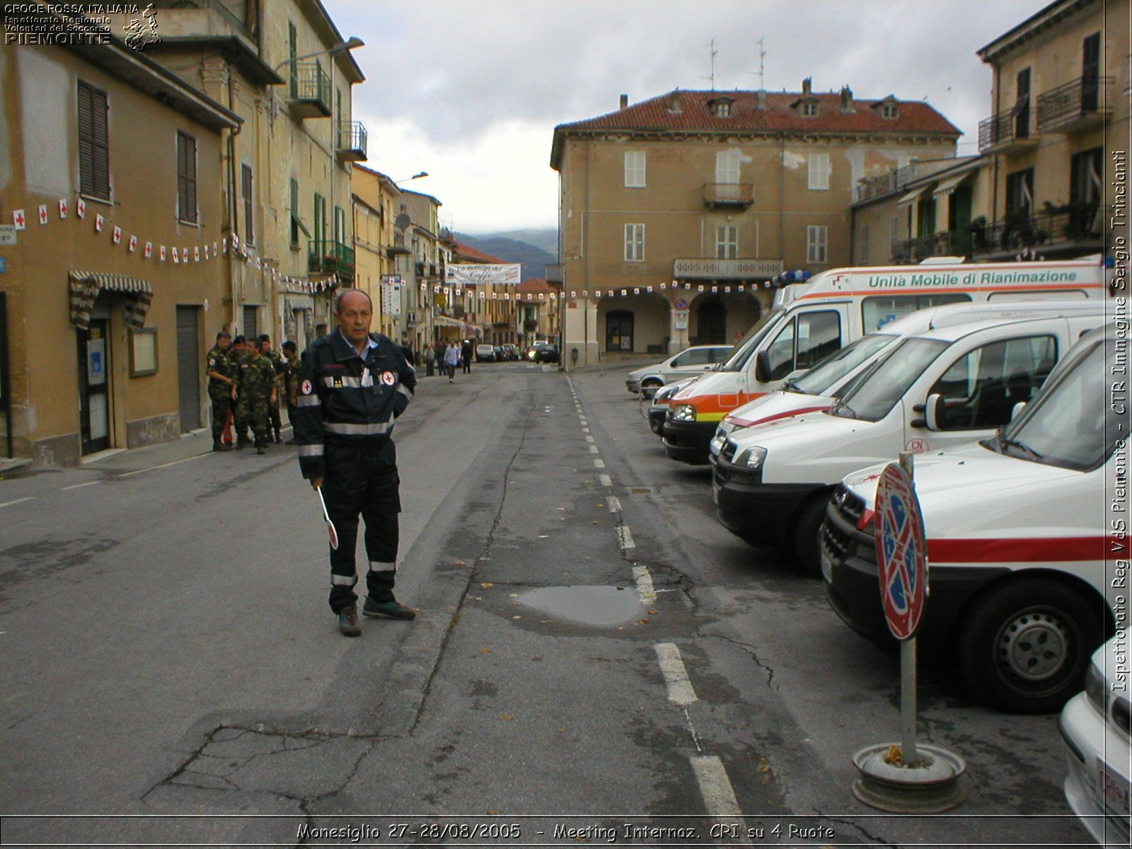 Monesiglio 27-28/08/2005  - Meeting Internazionale Croce Rossa su 4 Ruote - Croce Rossa Italiana - Ispettorato Regionale Volontari del Soccorso Piemonte