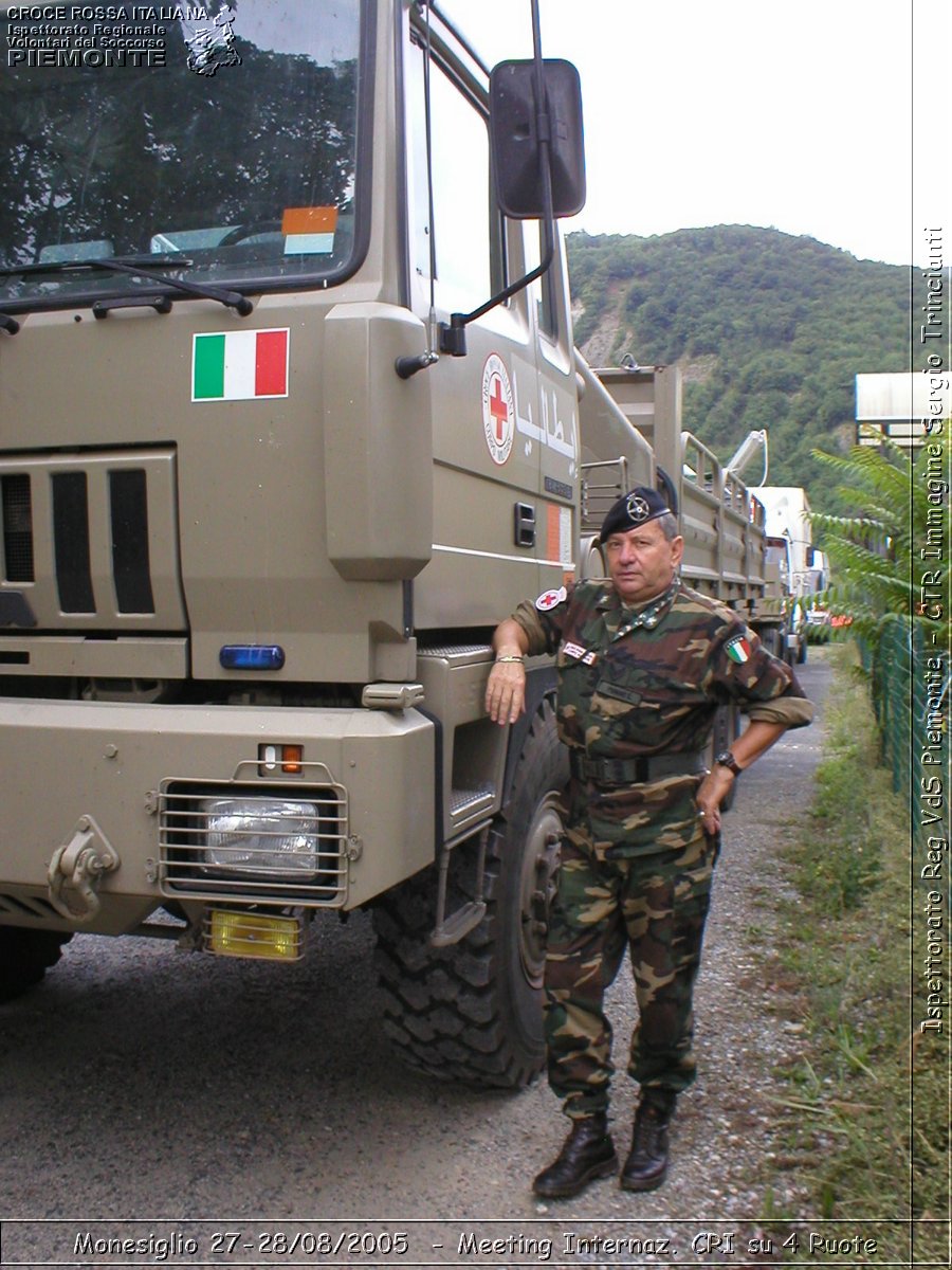 Monesiglio 27-28/08/2005  - Meeting Internazionale Croce Rossa su 4 Ruote - Croce Rossa Italiana - Ispettorato Regionale Volontari del Soccorso Piemonte