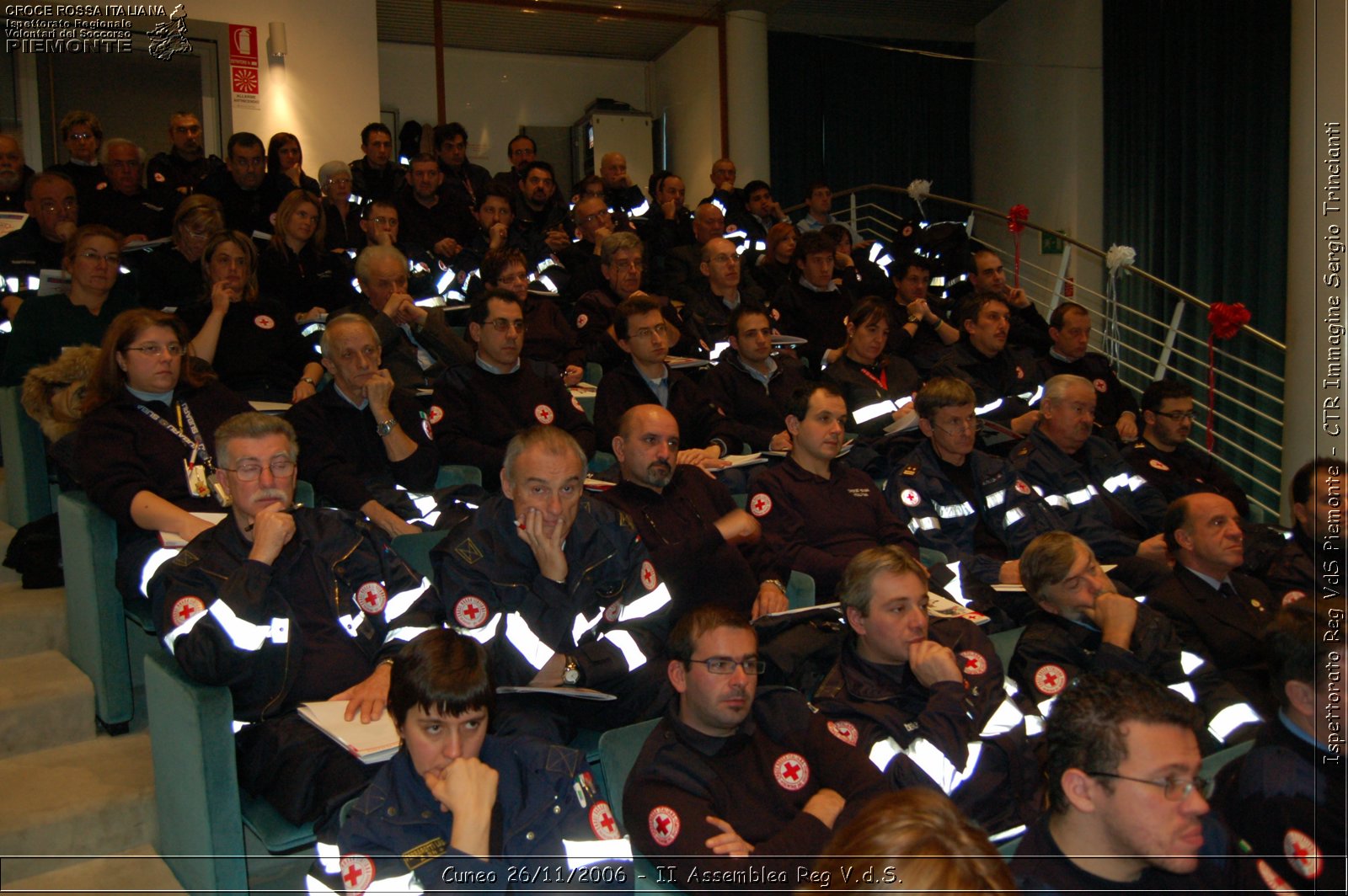 Cuneo 26/11/2006  - II Assemblea Reg V.d.S. - Croce Rossa Italiana - Ispettorato Regionale Volontari del Soccorso Piemonte