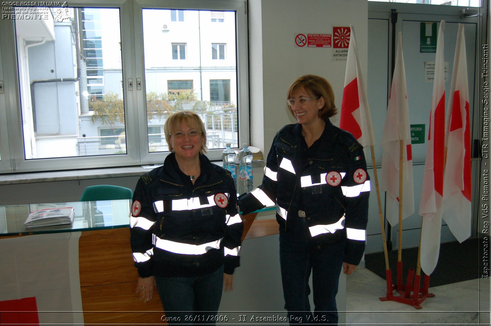 Cuneo 26/11/2006  - II Assemblea Reg V.d.S. - Croce Rossa Italiana - Ispettorato Regionale Volontari del Soccorso Piemonte