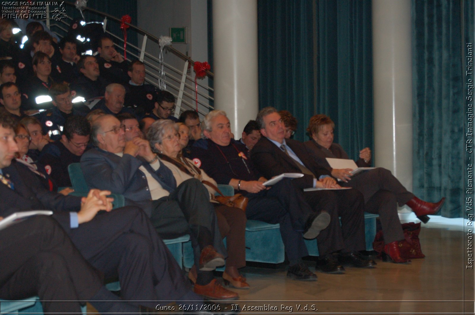 Cuneo 26/11/2006  - II Assemblea Reg V.d.S. - Croce Rossa Italiana - Ispettorato Regionale Volontari del Soccorso Piemonte