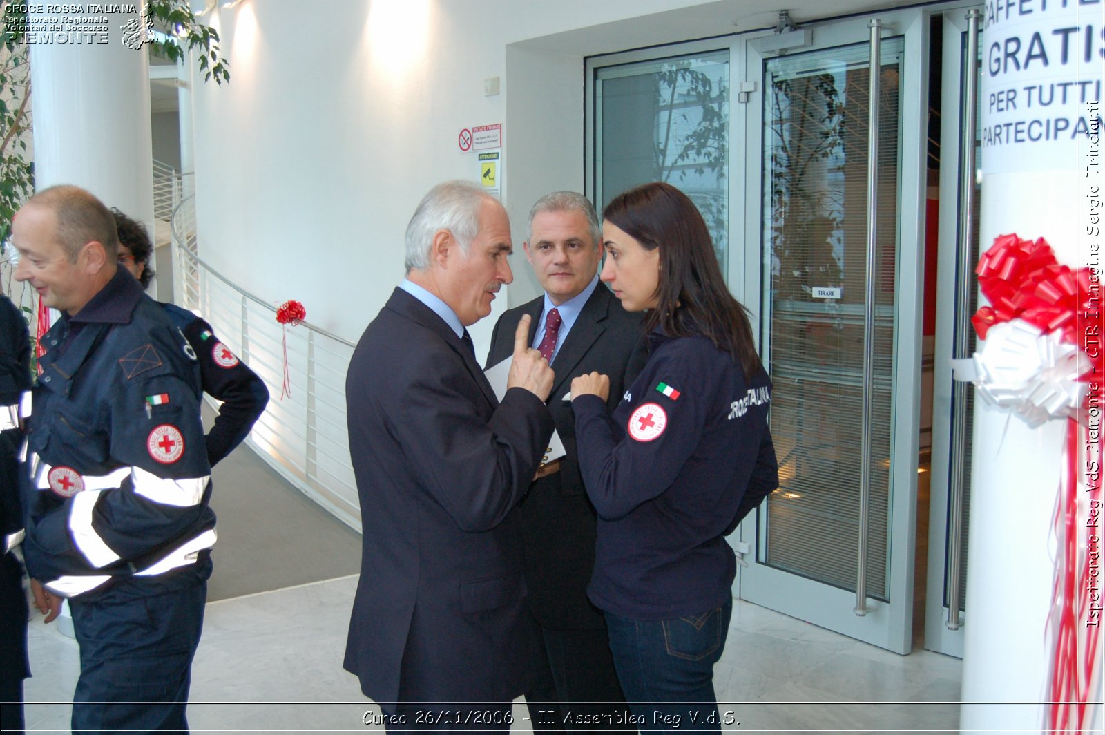 Cuneo 26/11/2006  - II Assemblea Reg V.d.S. - Croce Rossa Italiana - Ispettorato Regionale Volontari del Soccorso Piemonte